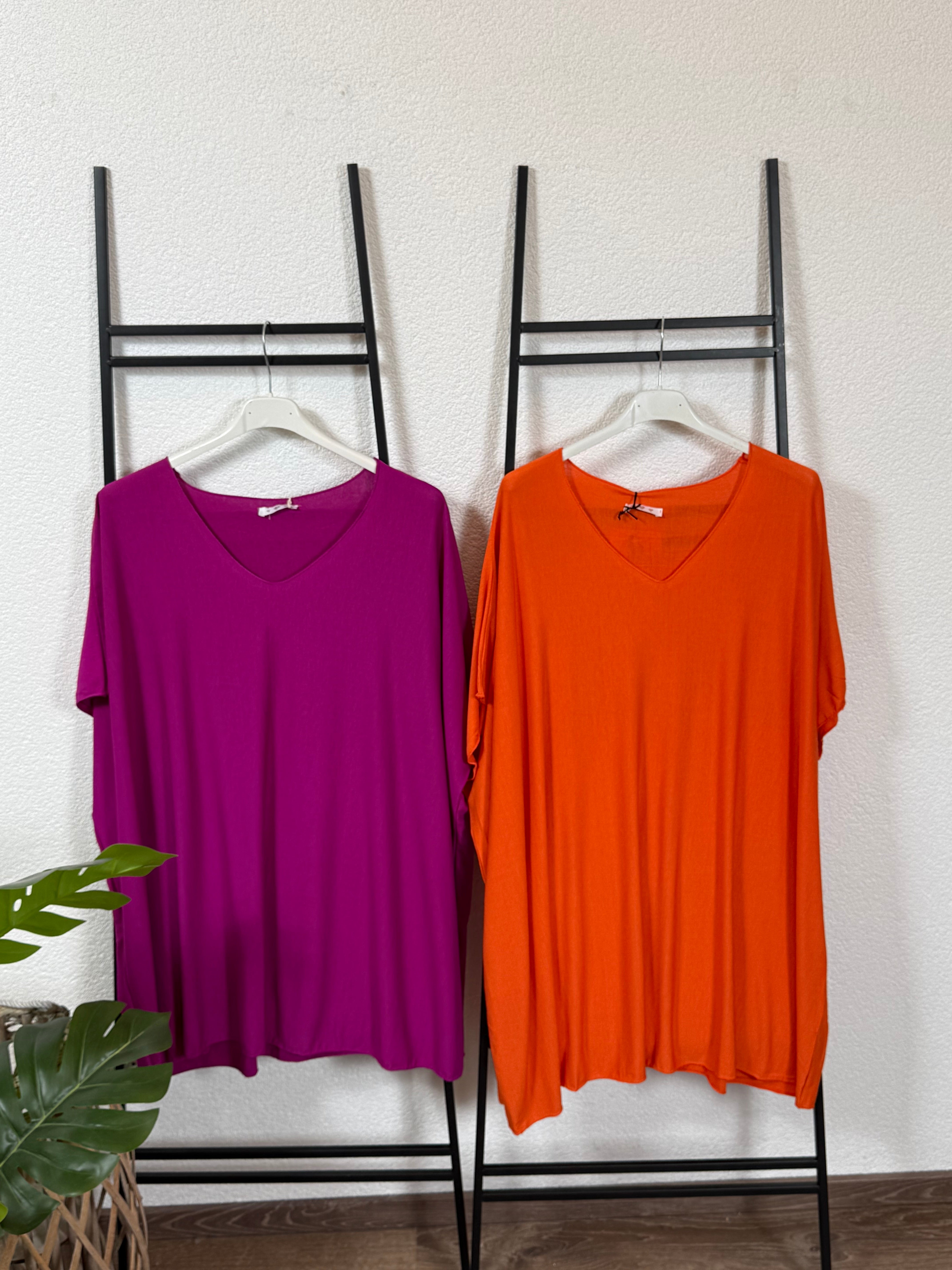 T - Shirt Einheitsgröße Gr. 38 - 46 in 5 Farben