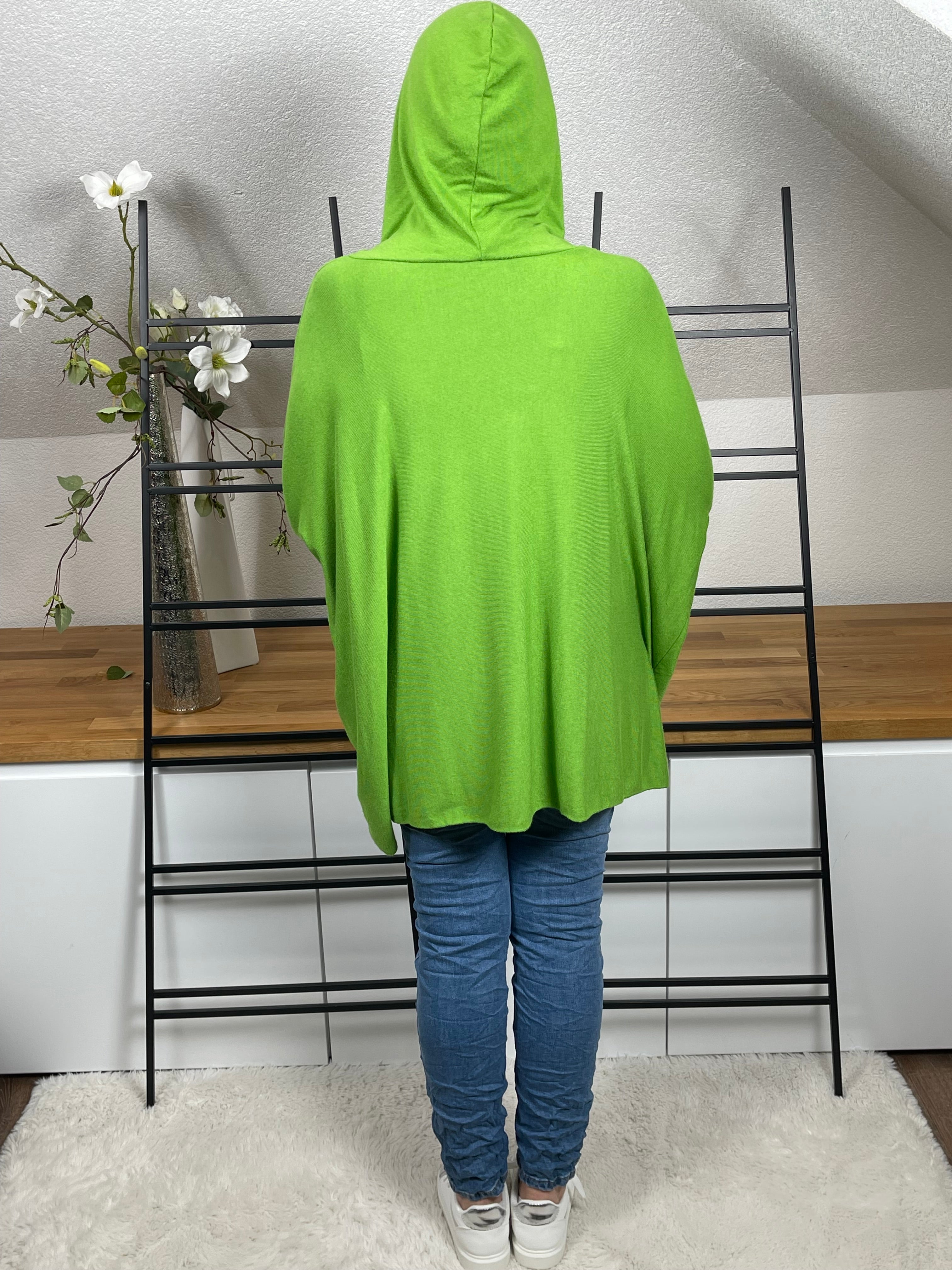 !!!!KEINE RETOURE MÖGLICH!!!! 
Hoodie Einheitsgrösse Gr. 36 -46 in 2 Farben