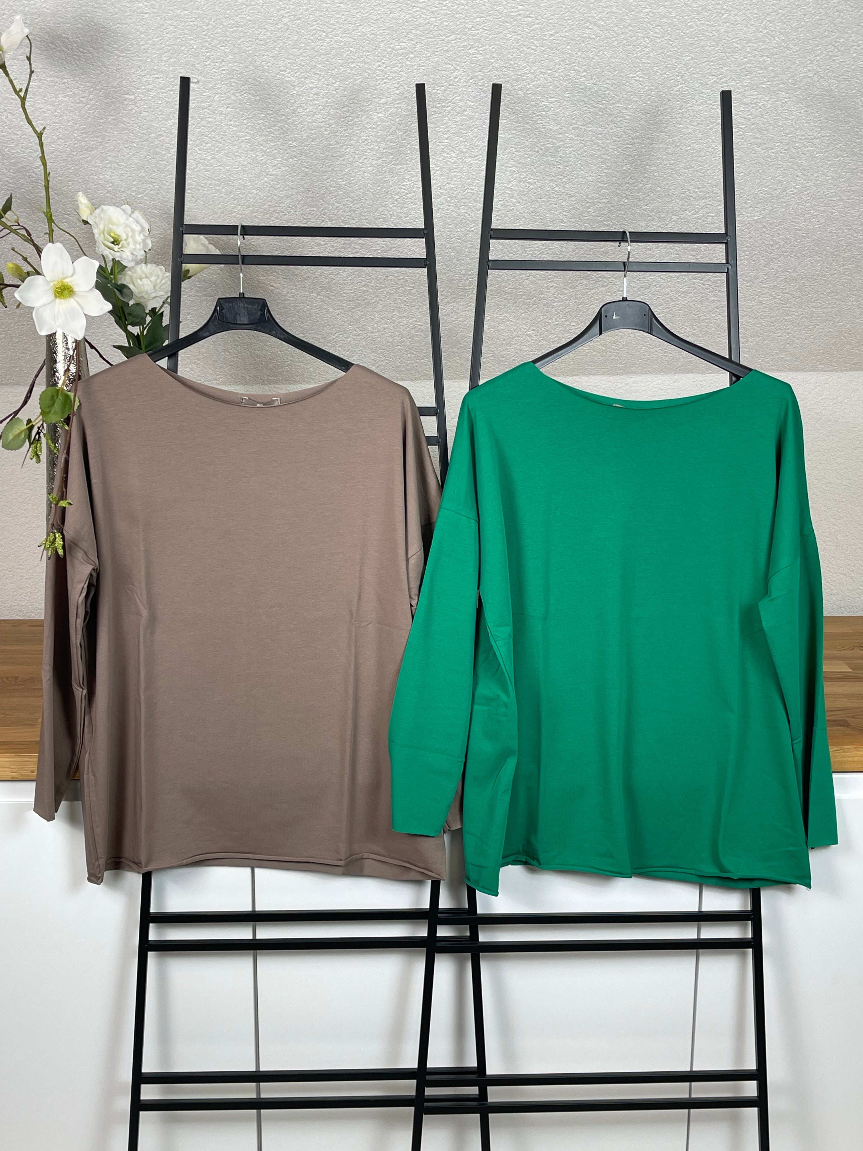 !!!AKTION!!!                               Shirt „Basic Round“ Einheitsgrösse Gr. 36 - 44