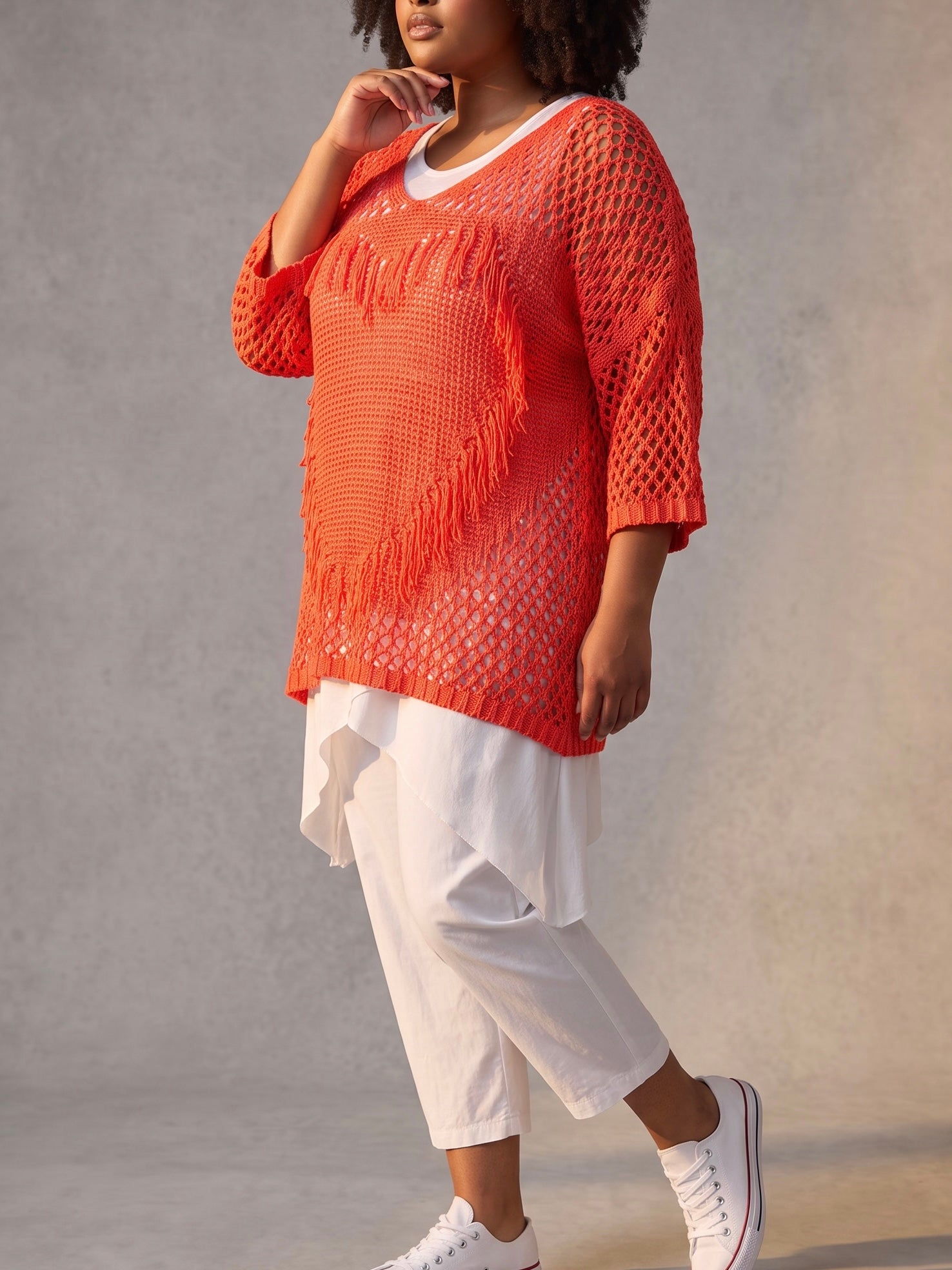 Strick - Pullover „Herz“ in 2 Farben