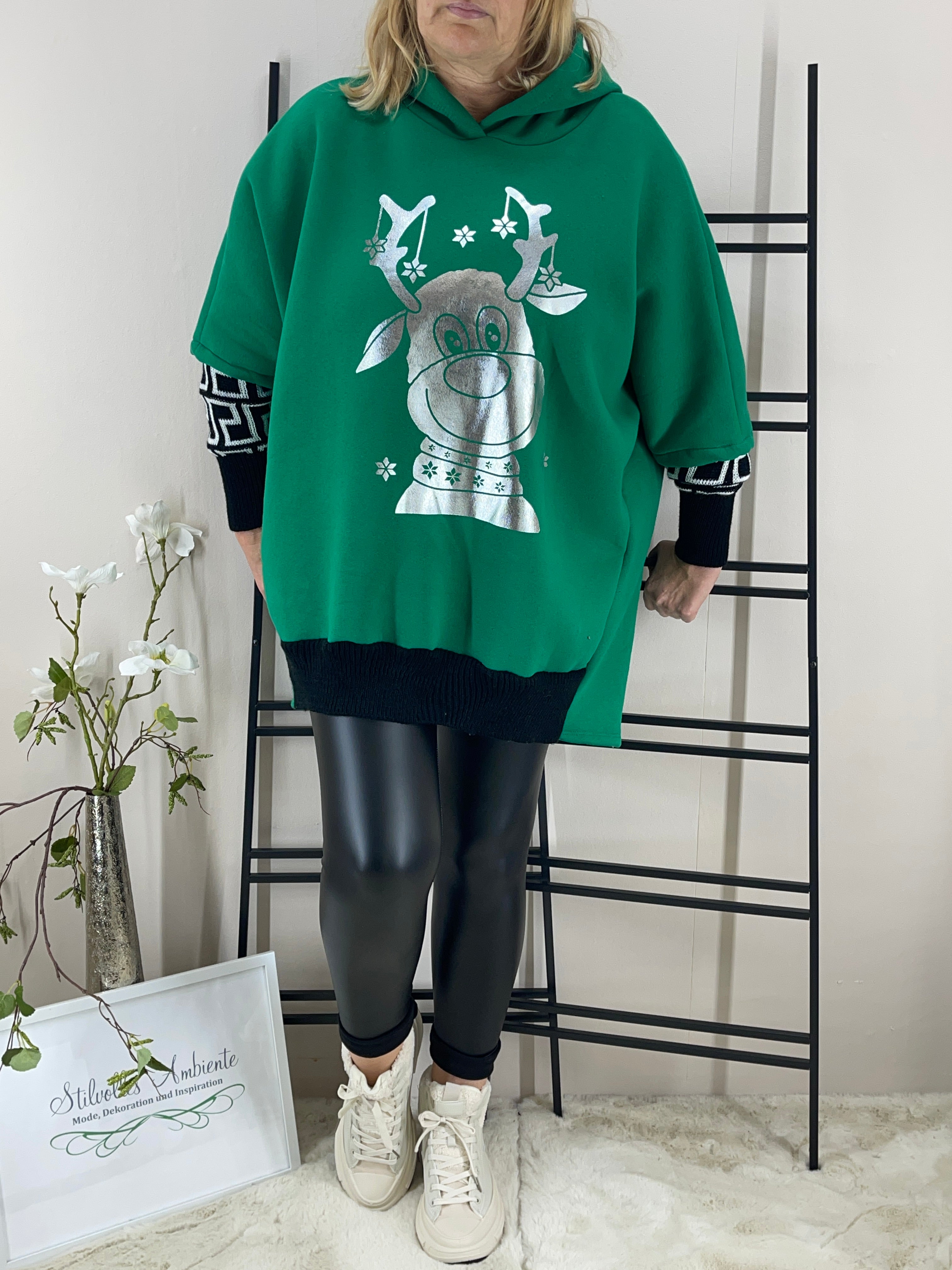 Hoodie „Rudolf“ Einheitsgrösse Gr. 36 - 48