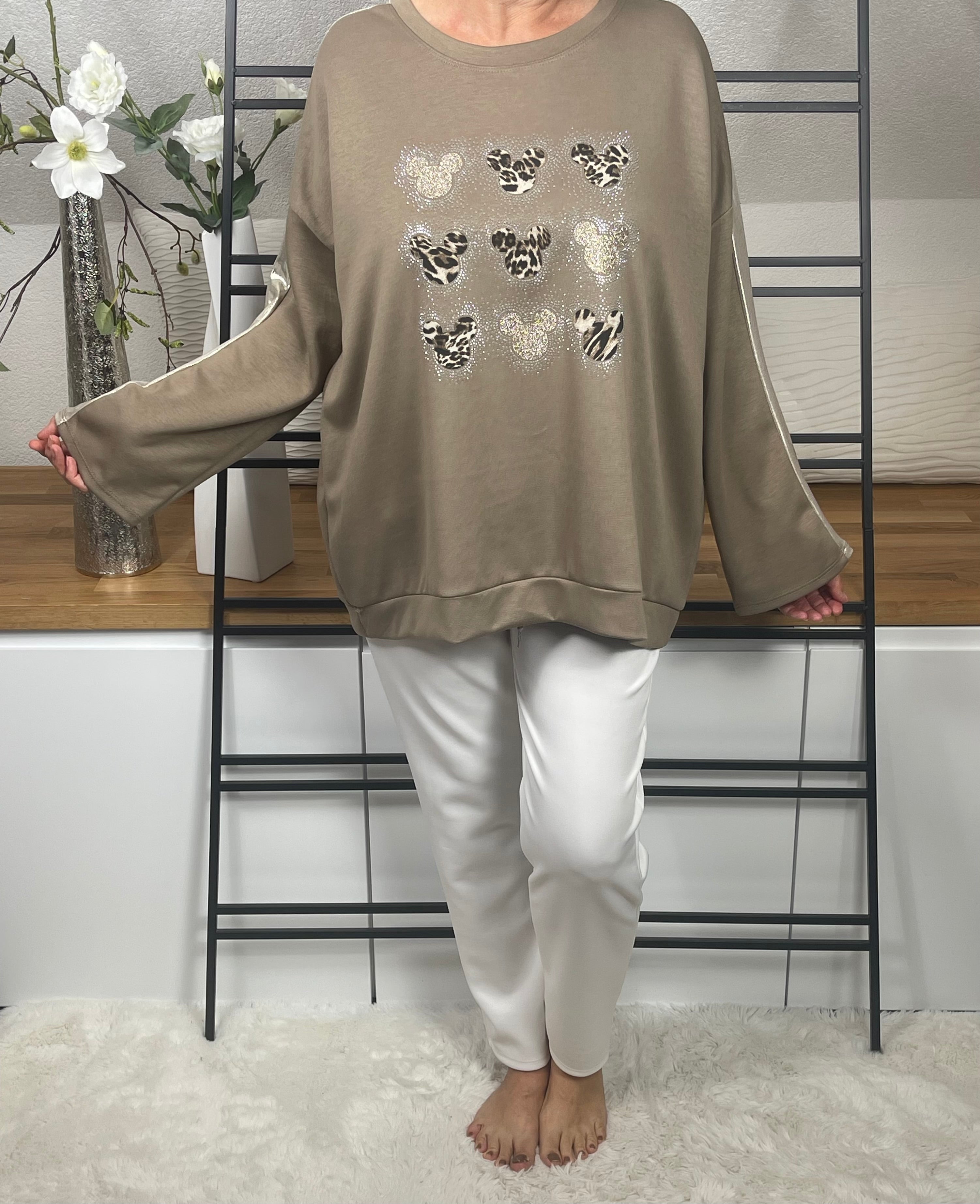 Damen -Pullover „Mickey Mouse“ Einheitsgrösse Gr. 42 - 46 in 6 Farben