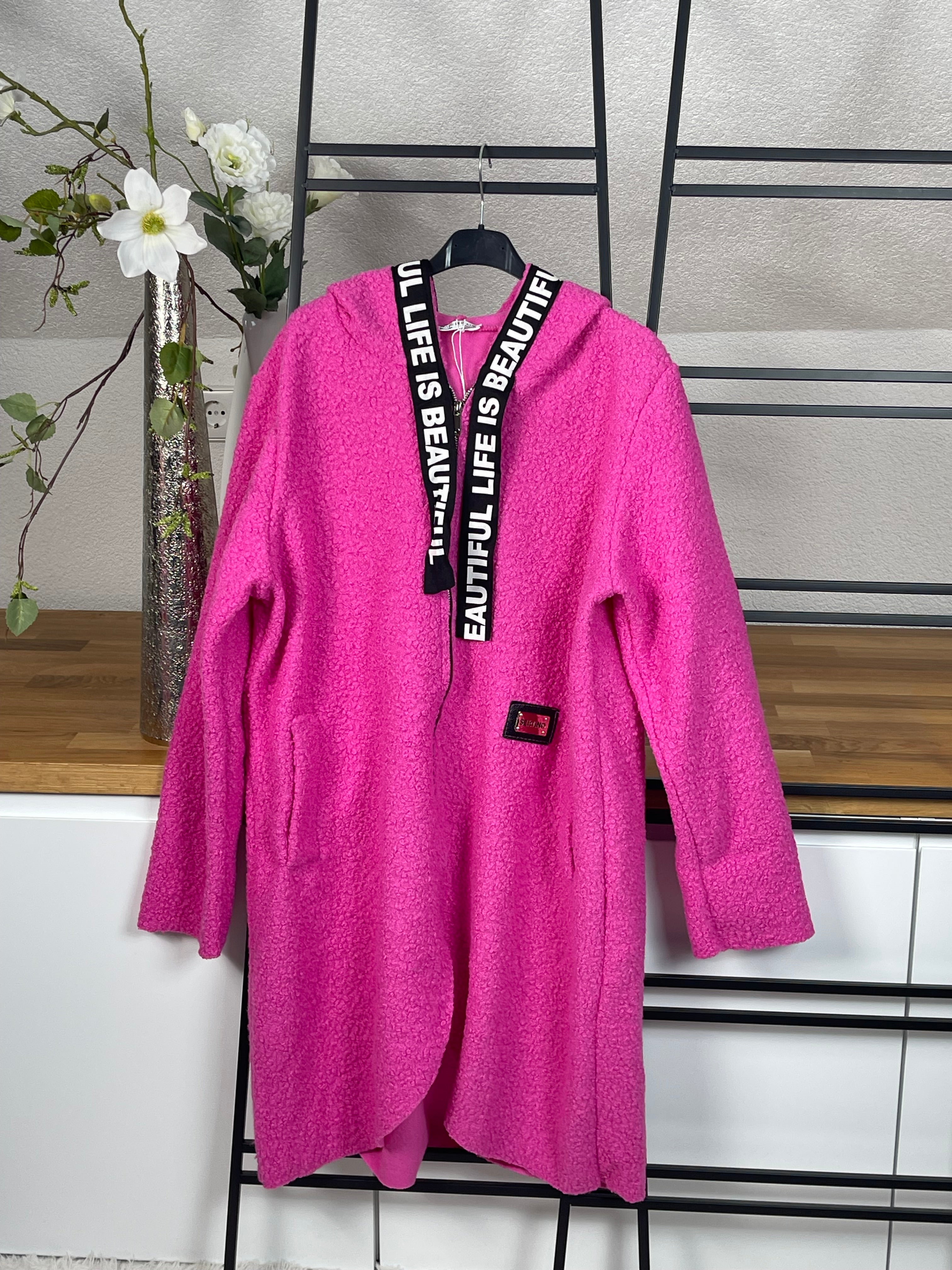 !!!!KEINE RETOURE MÖGLICH!!!! Teddy - Mantel „Beautiful“ Einheitsgrösse Gr. 36 - 44