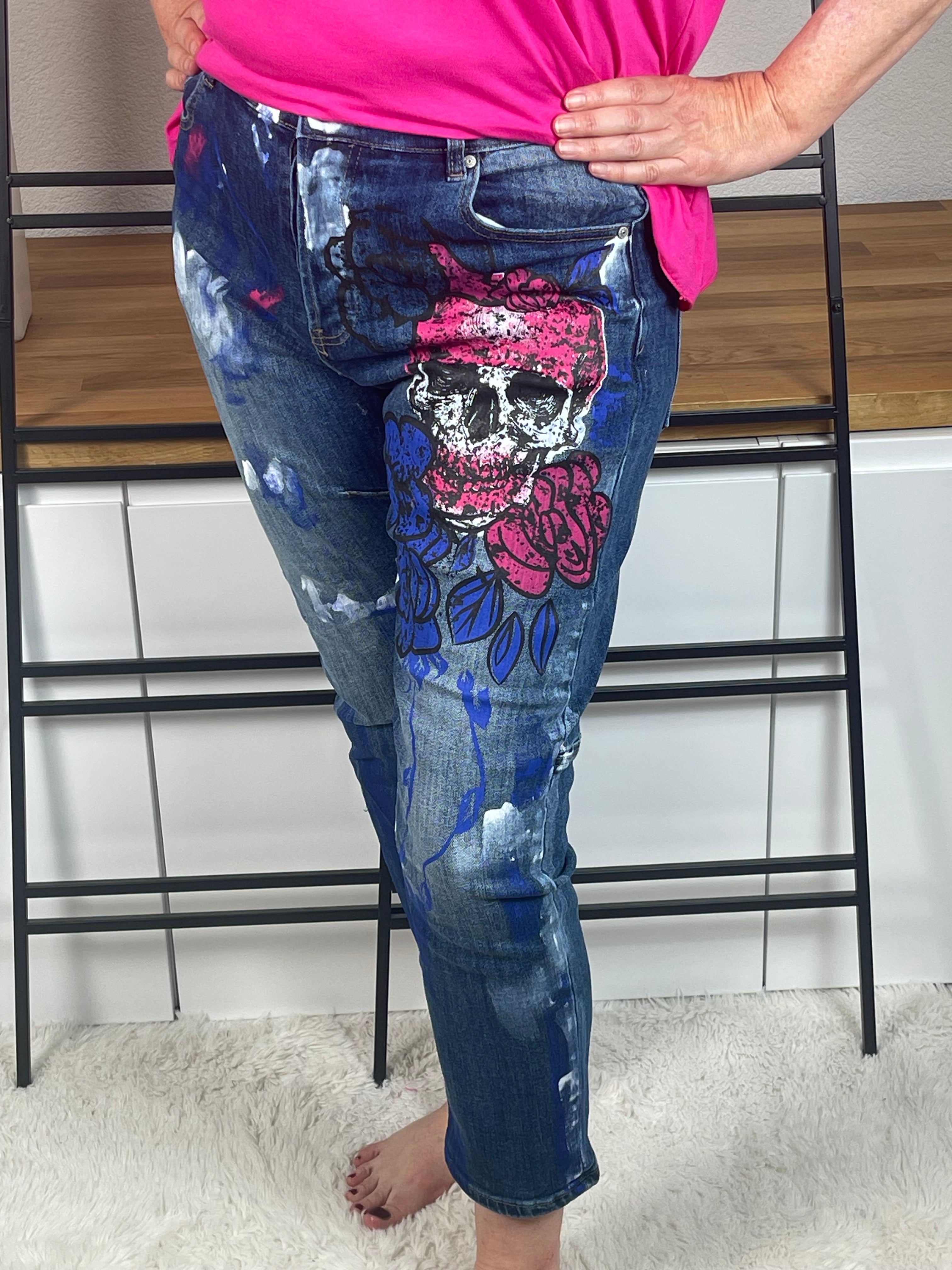 !!!!KEINE RETOURE MÖGLICH!!!! 
Jeans  „Skully“ Gr. 38 - 44