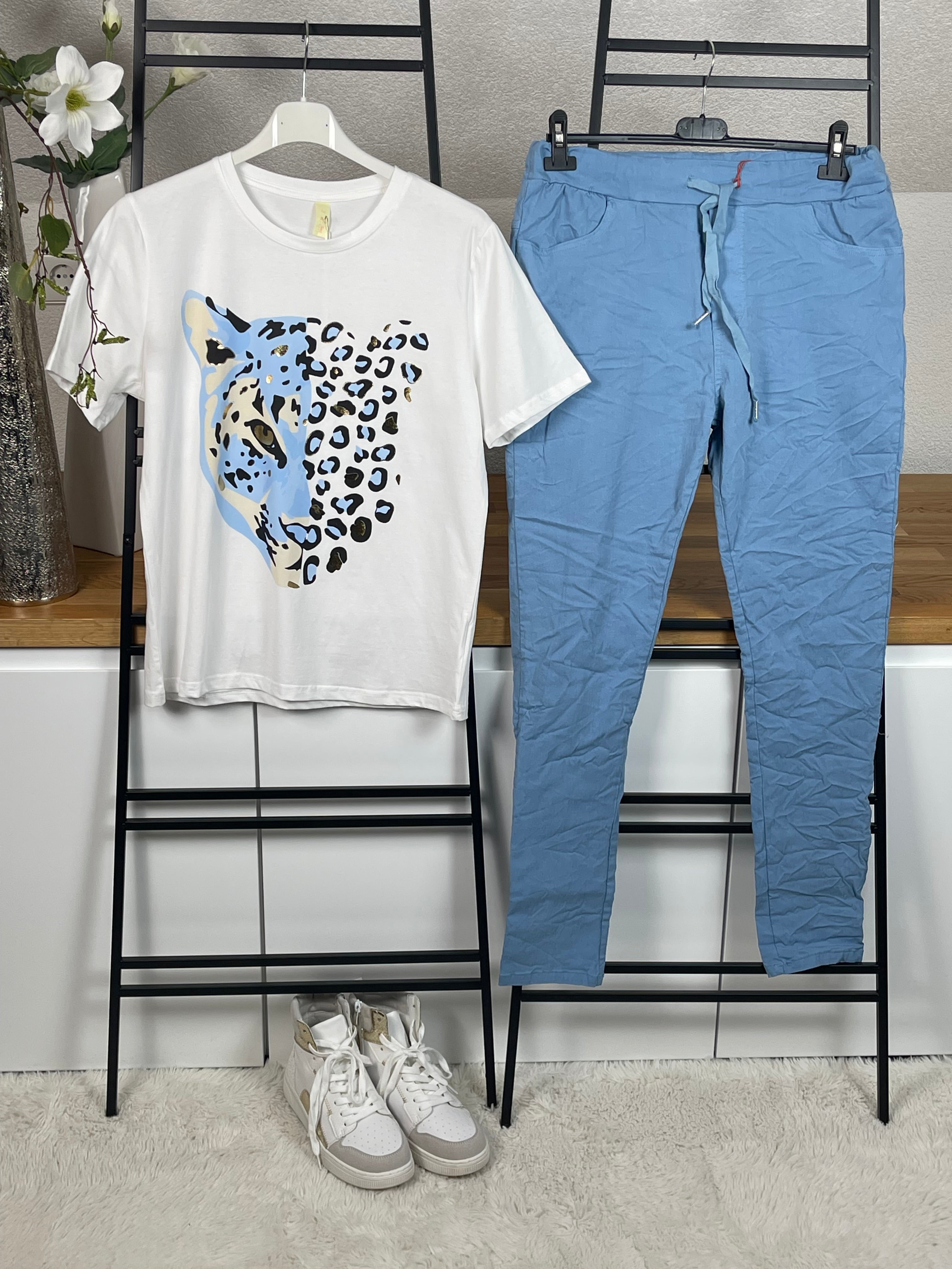 !!!!KEINE RETOURE MÖGLICH!!!! T - Shirt „Tiger“ Einheitsgrösse Gr. 36 - 40 in 4 Farben