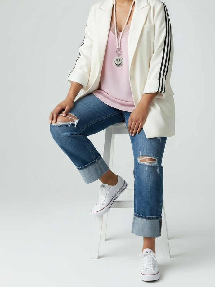 Eleganter Blazer „Fluffi“ in 3 Farben