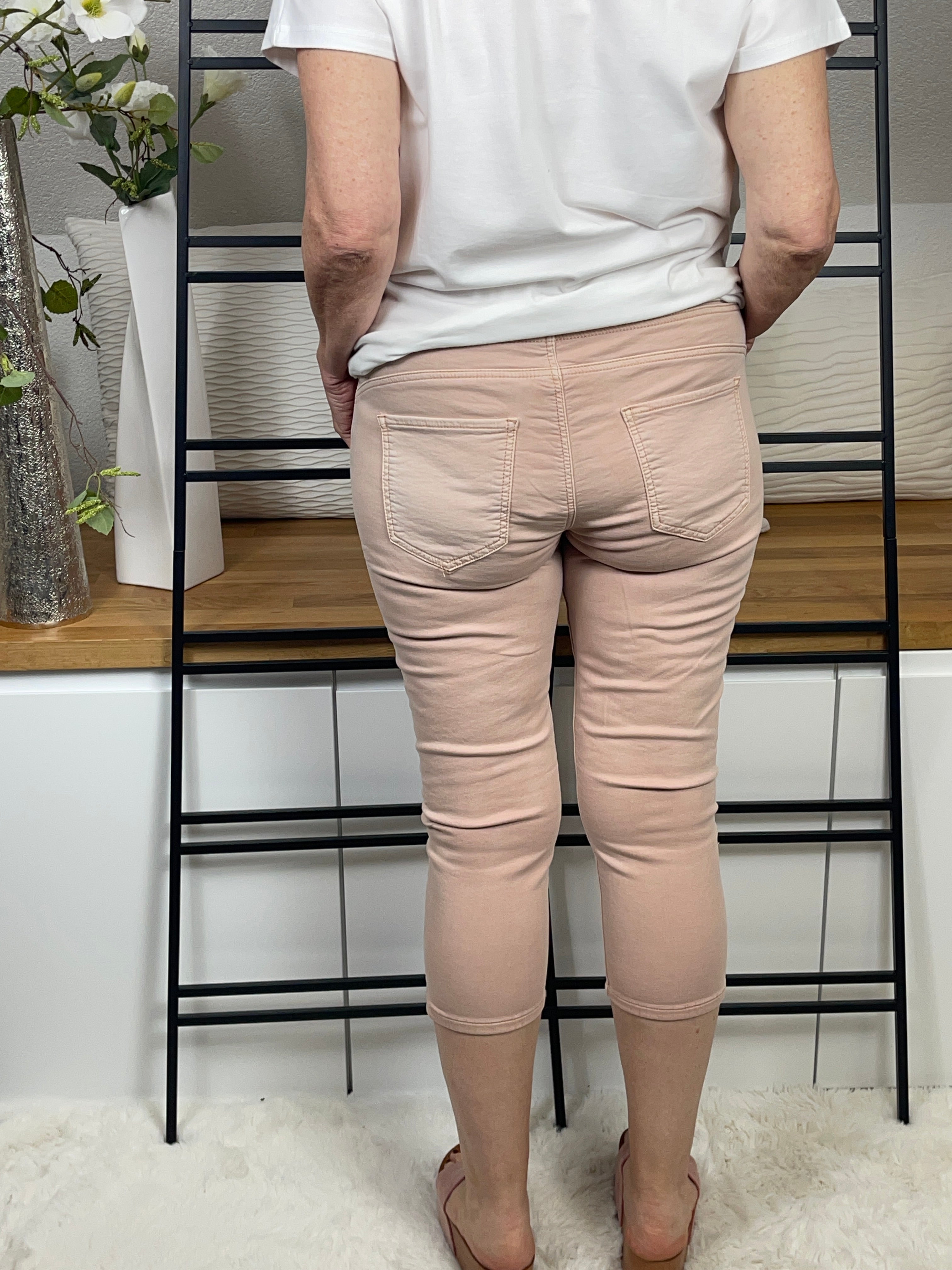 !!!!KENE RETOURE MÖGLICH!!!!3/4 Jeans mit Kordel Gr. 36 - 44