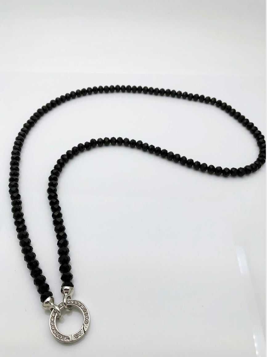 Vario - Perlen - Kette ca. 80 cm verschiedene Farben