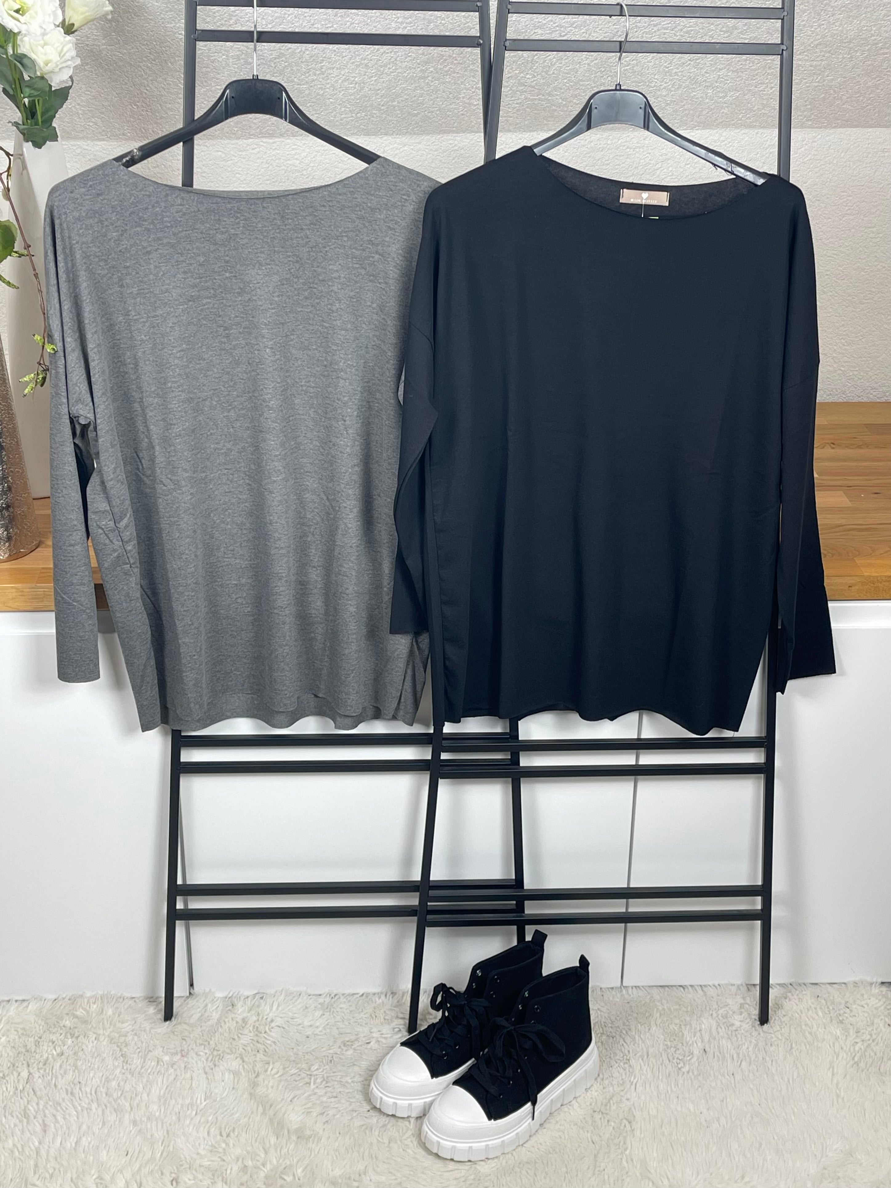 !!!AKTION!!!                               Shirt „Basic Round“ Einheitsgrösse Gr. 36 - 44