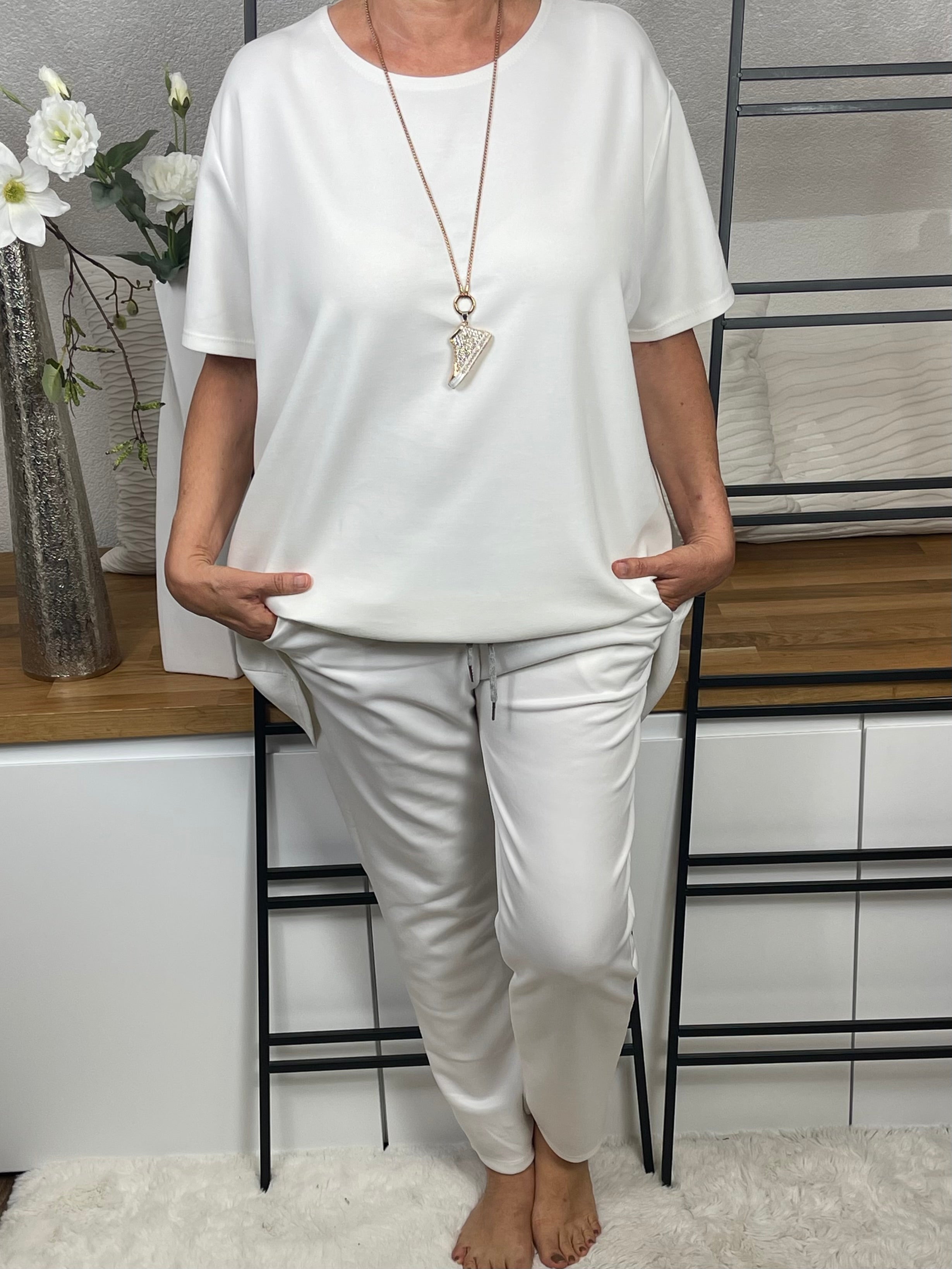 Damen T - Shirt „Fluffi“ Einheitsgrösse Gr. 42 - 48 in 6 Farben