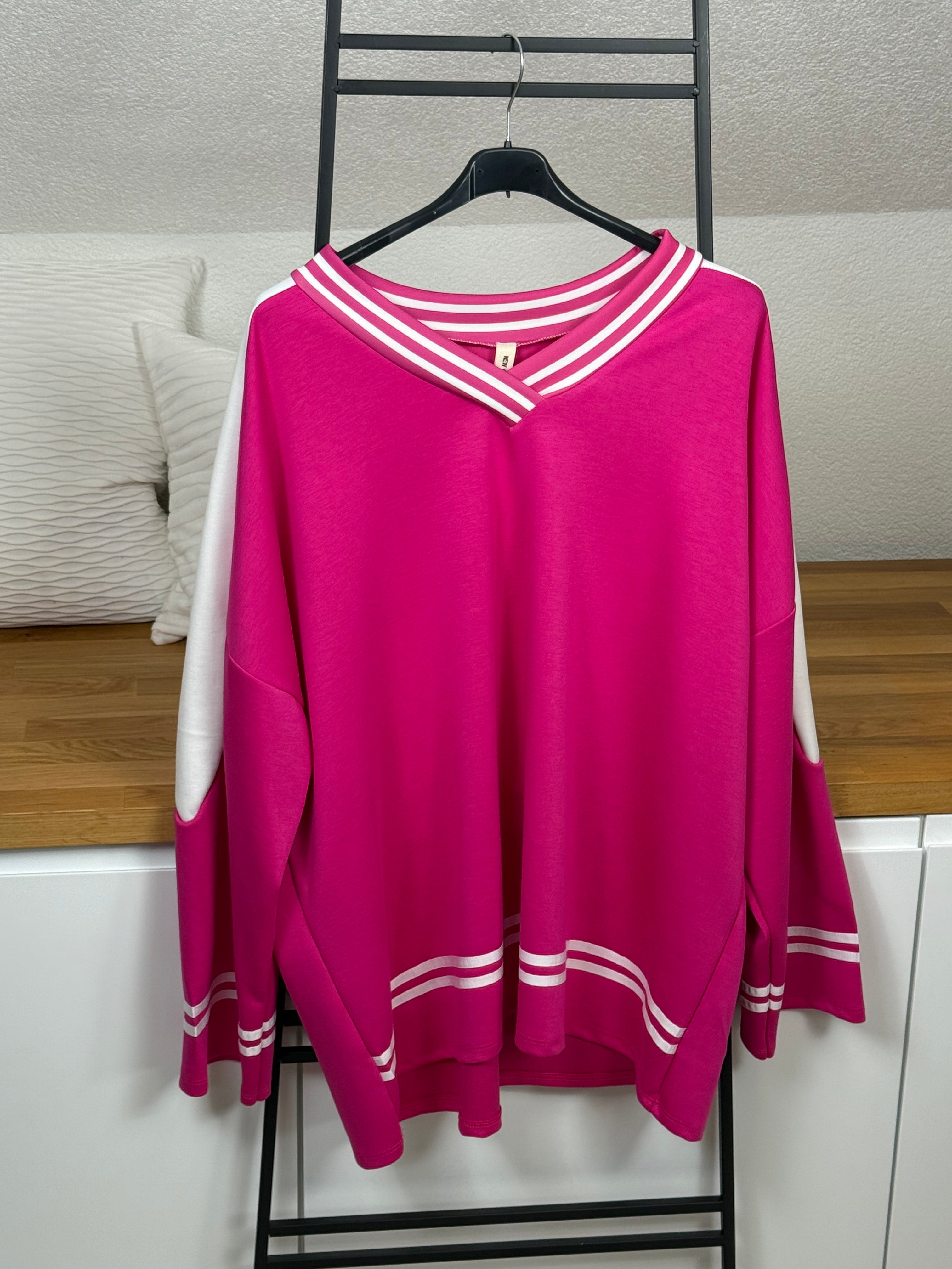 V-Pullover „Fluffi“ Einheitsgröße Gr. 46 - 52 in 3 Farben