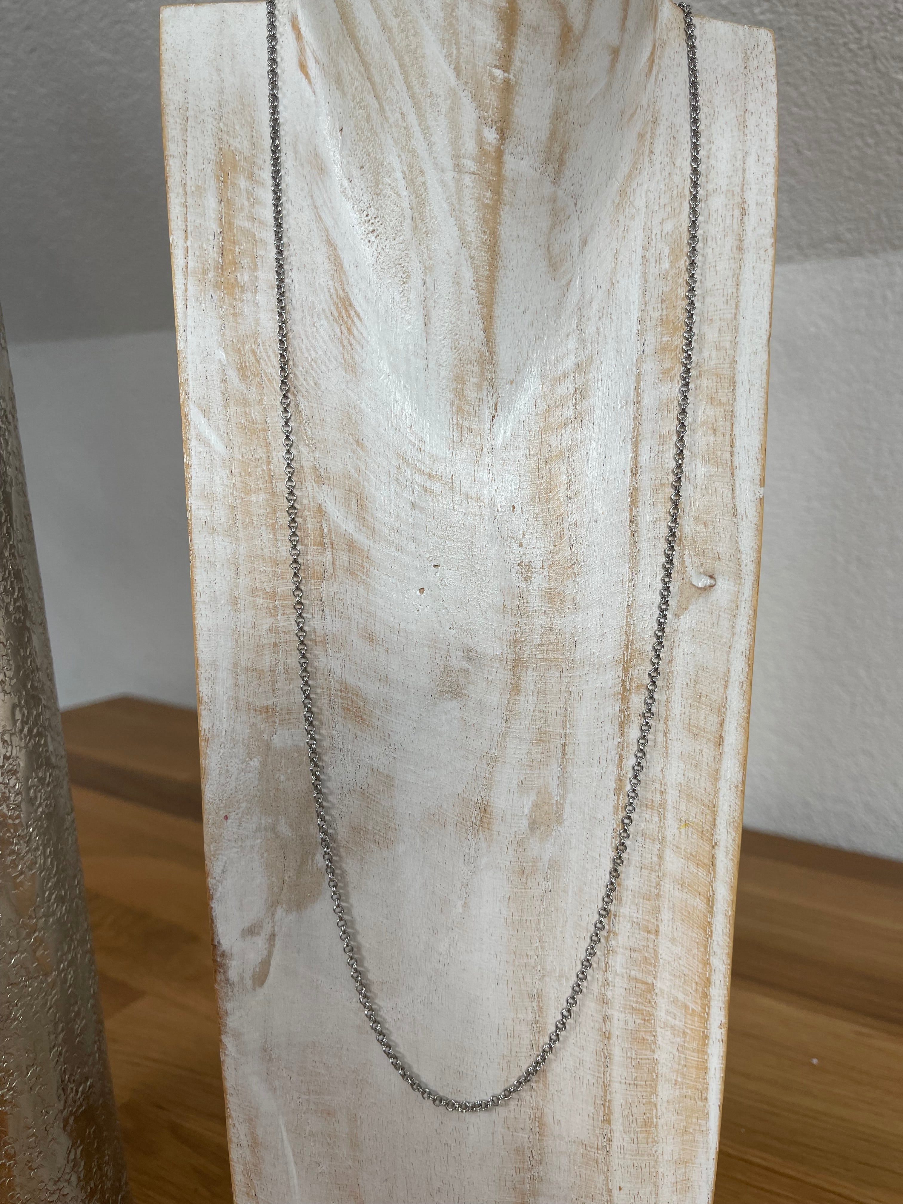 Edelstahl - Kette „Silver“ für Anhänger 70 cm