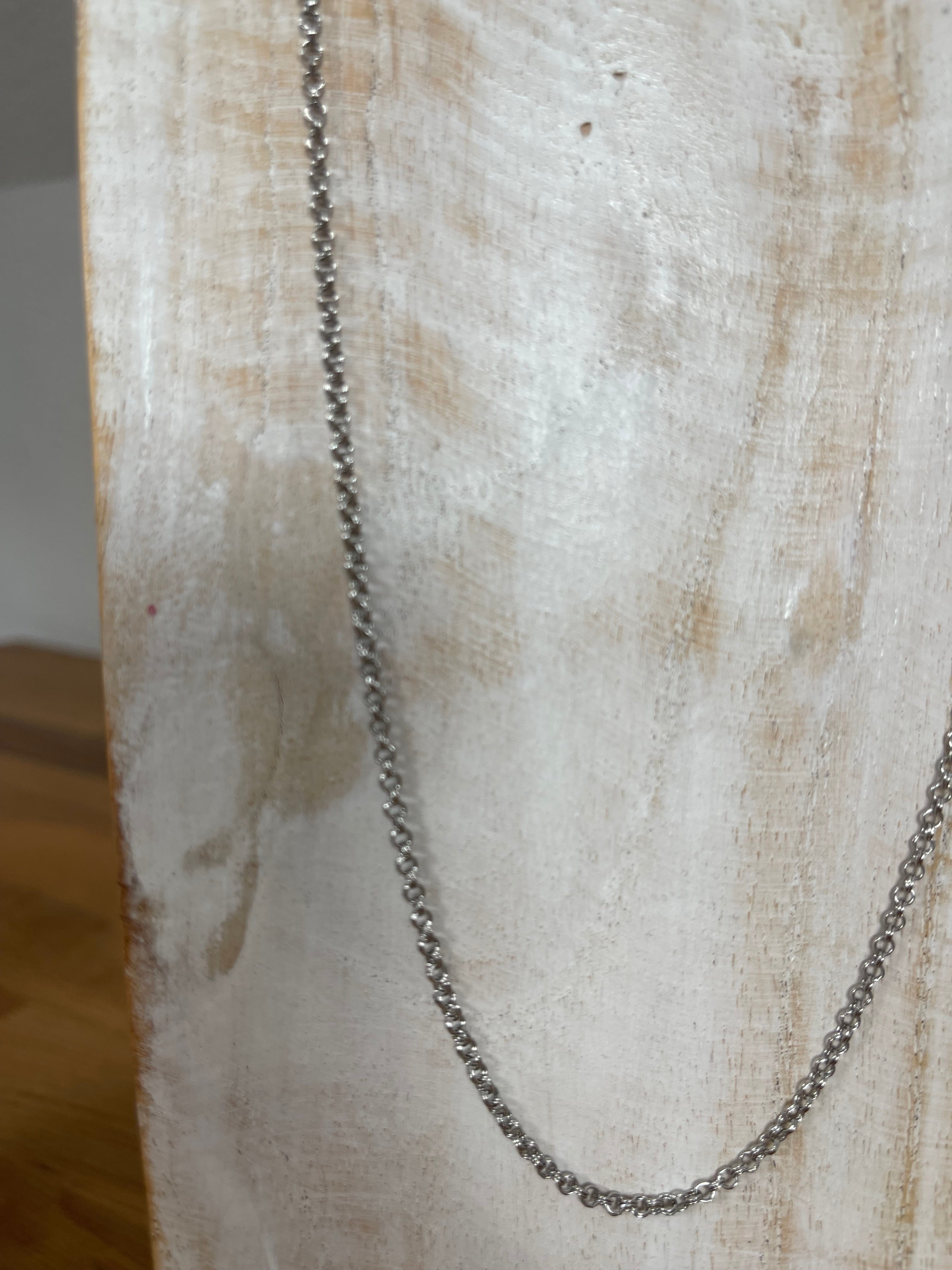 Edelstahl - Kette „Silver“ für Anhänger 70 cm