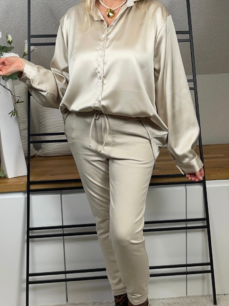 Jogpant Gr. 36 - 42 in hellbeige