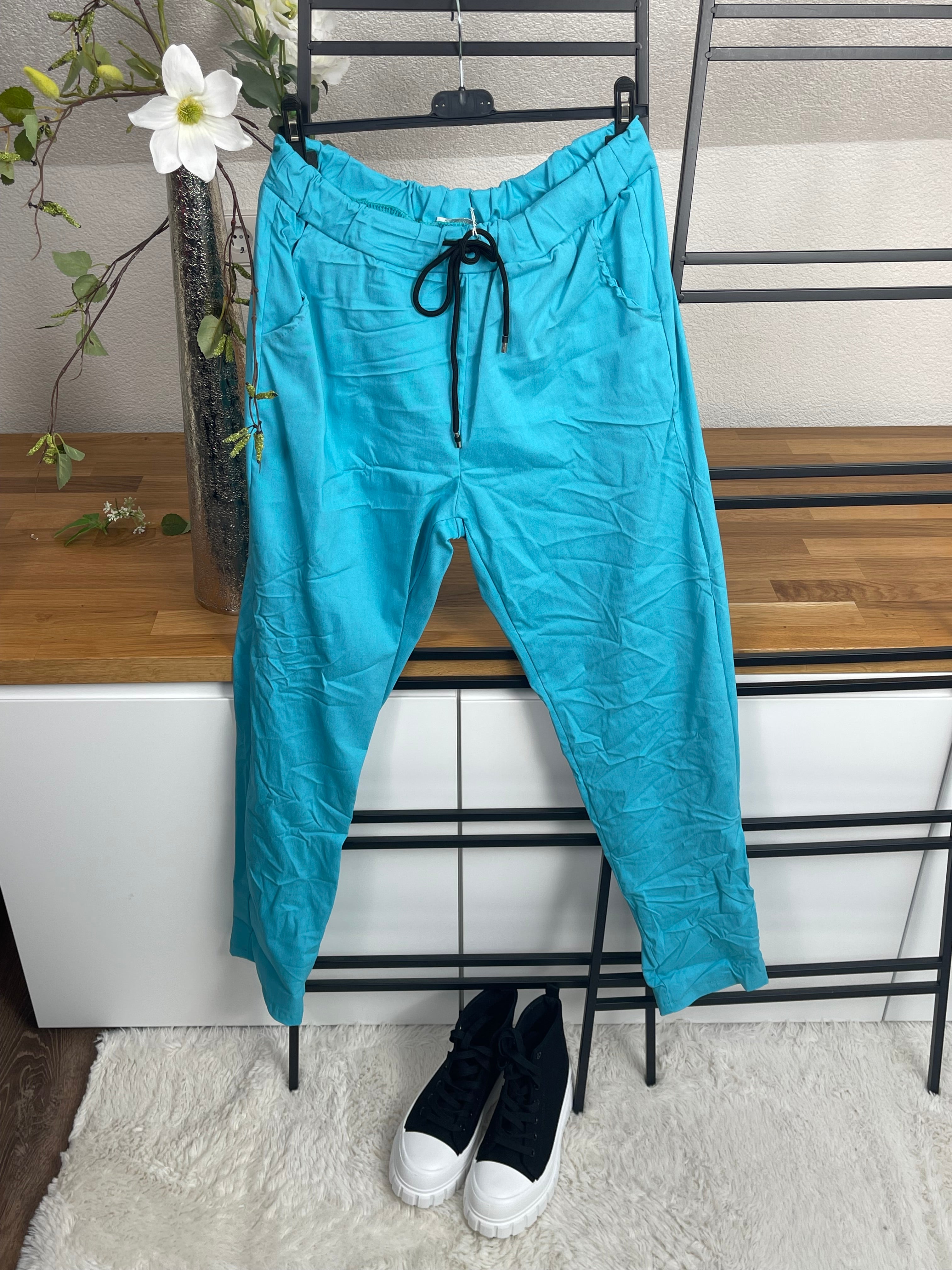 !!!!KEINE RETOURE MÖGLICH!!!! Jogpant „Basic“ Einheitsgröße Gr. 44 - 48+ in zehn Farben