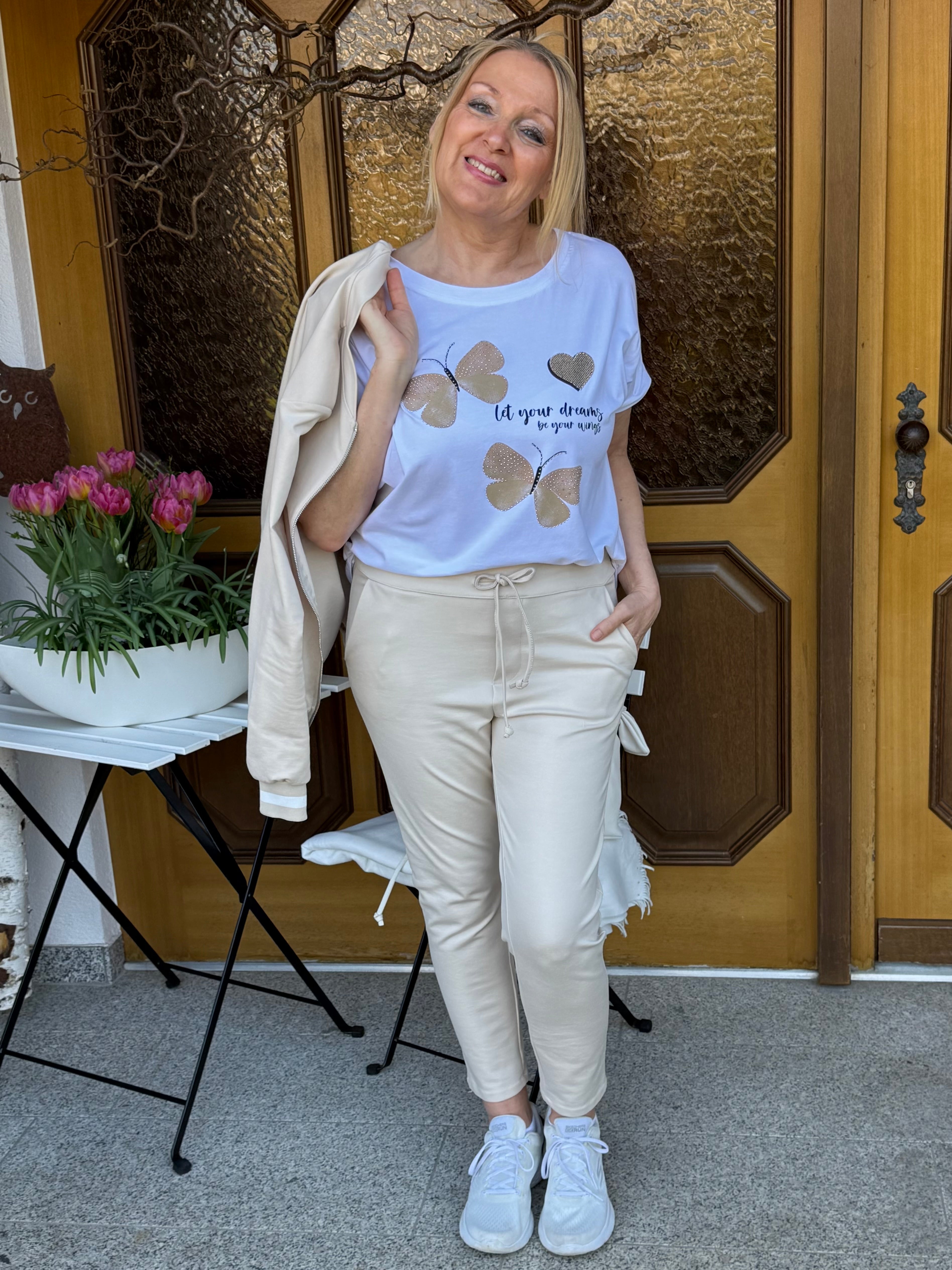 Jogpant Gr. 36 - 42 in hellbeige