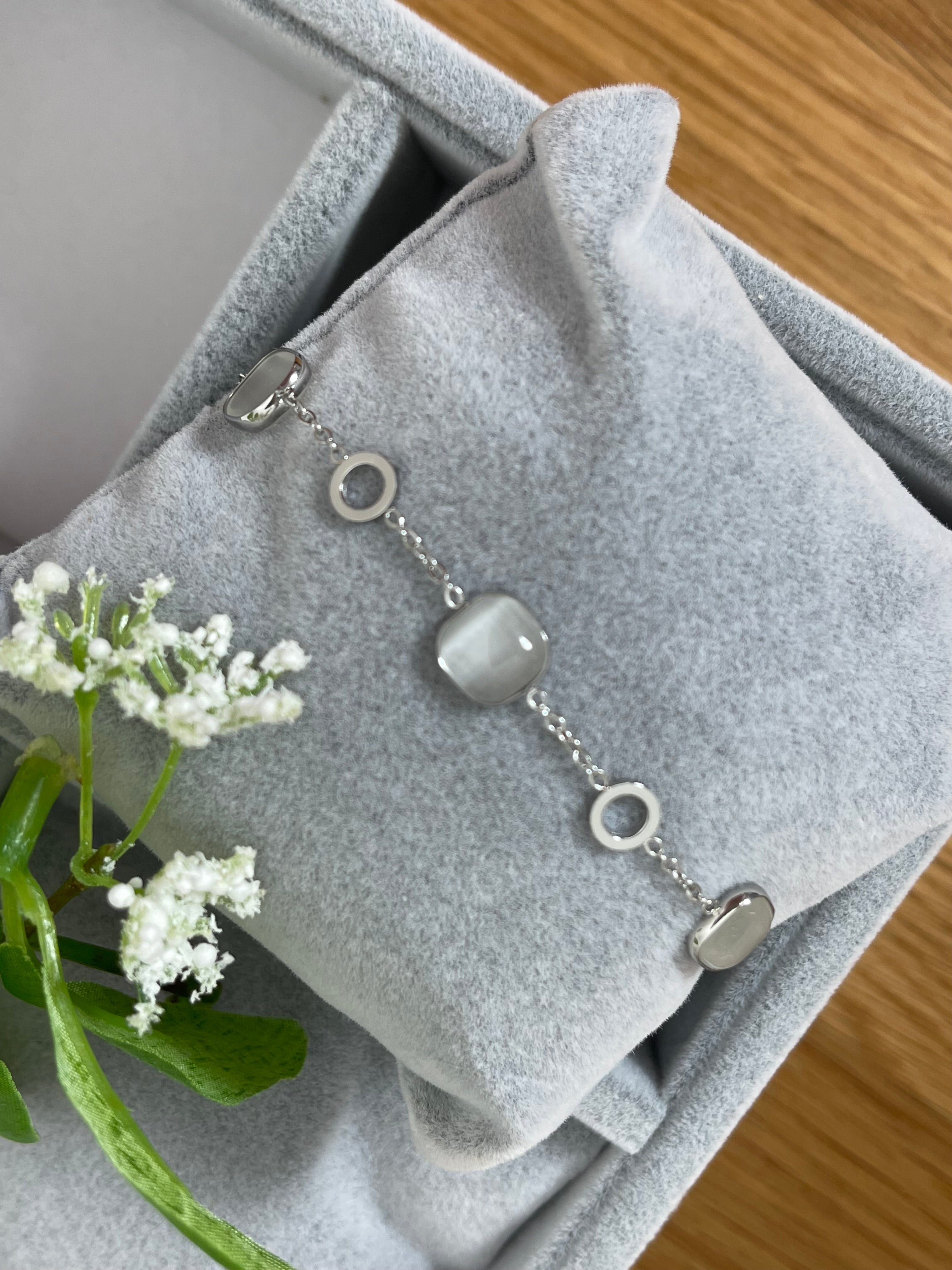 Elegantes Damen - Armband mit „Ornamenten“ Edelstahl in 2 Farben