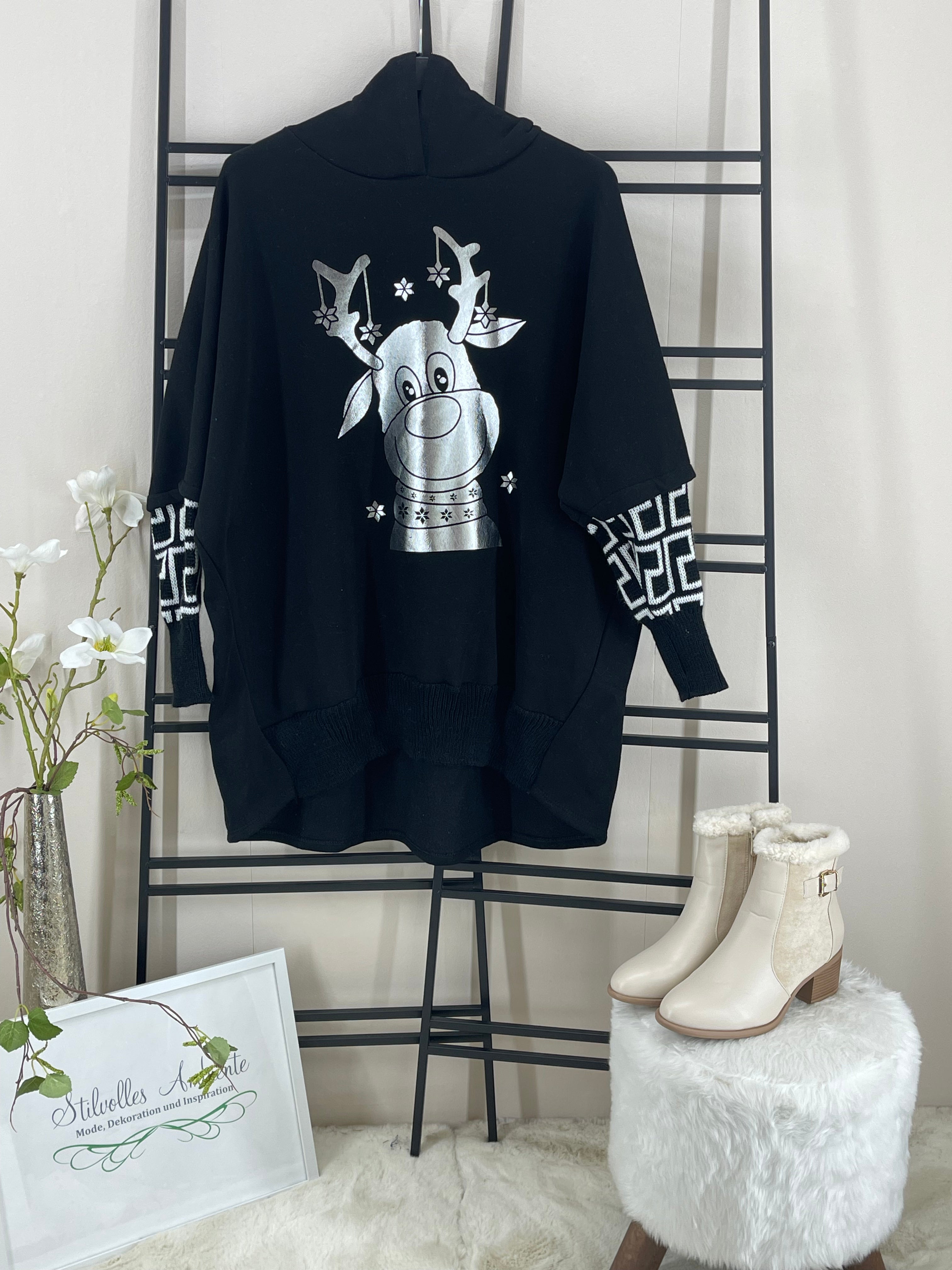 Hoodie „Rudolf“ Einheitsgrösse Gr. 36 - 48