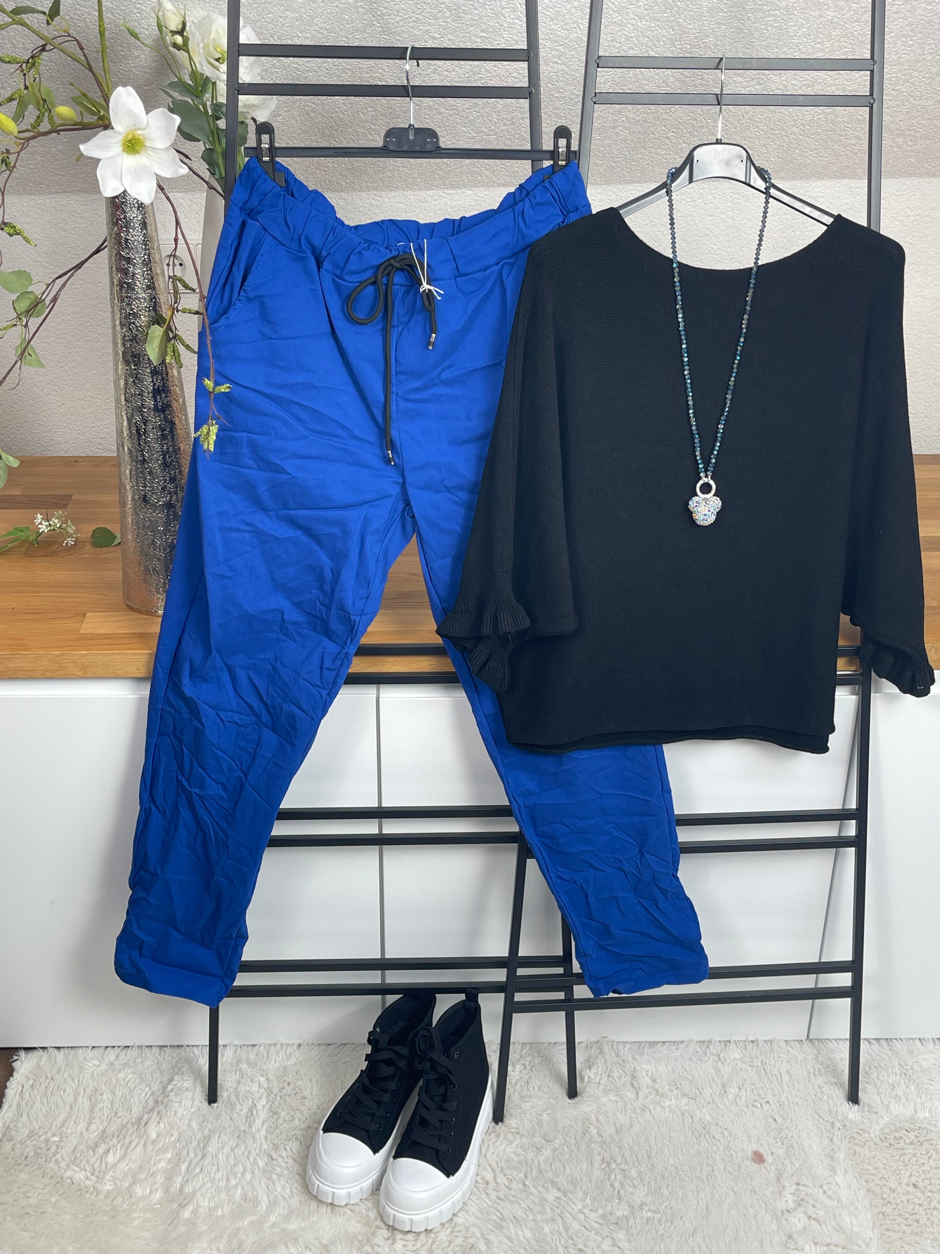 !!!!KEINE RETOURE MÖGLICH!!!! Jogpant „Basic“ Einheitsgröße Gr. 44 - 48+ in zehn Farben