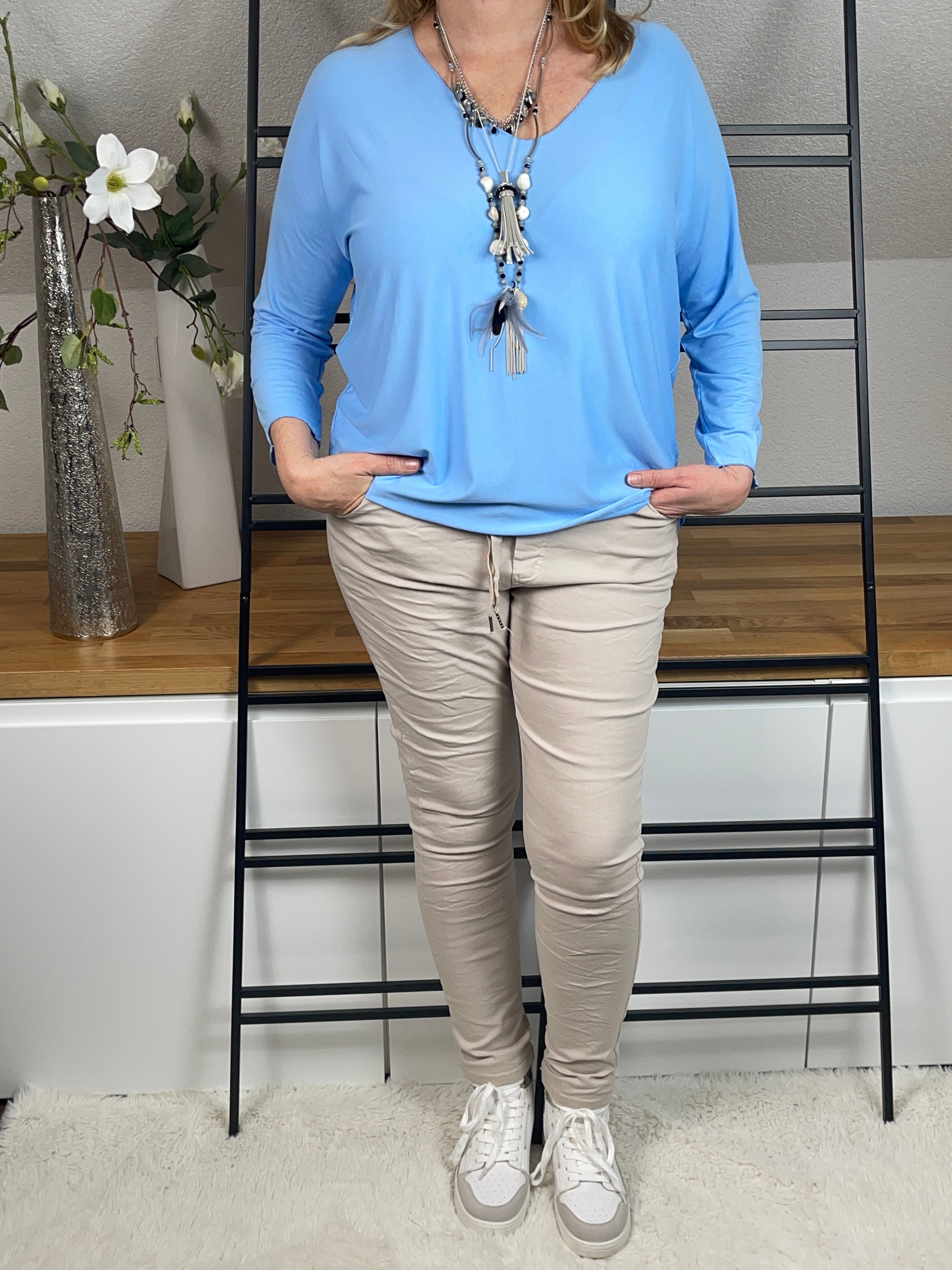 Basic - Shirt „Must Have“ Einheitsgröße Gr. 36 - 44 in vielen Farben