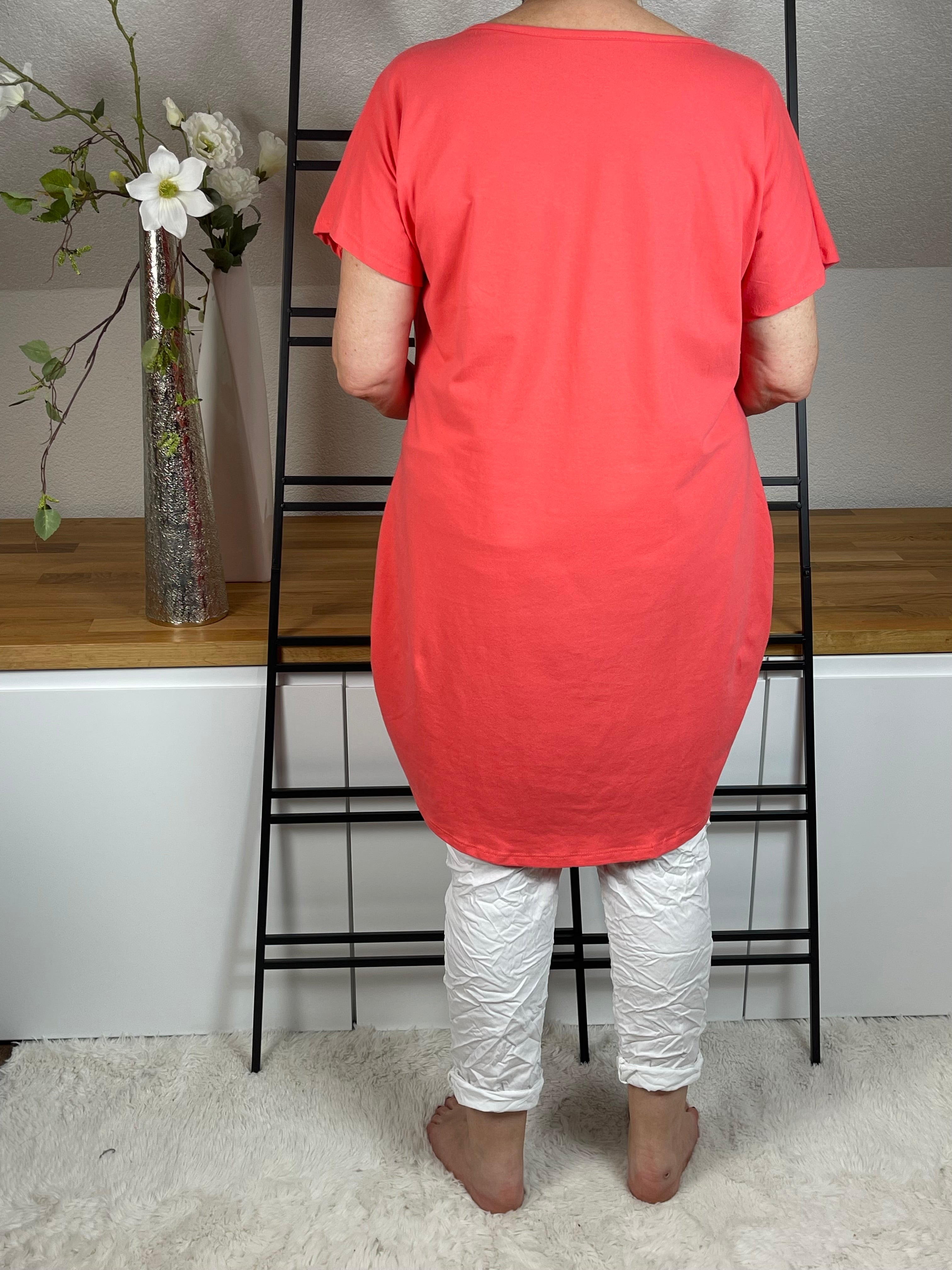 !!!!KEINE RETOURE MÖGLICH!!!!Maxi - Shirt - Kleid  „Tank leer…“ Einheitsgrösse Gr. 40 - 46 in 2 Farben