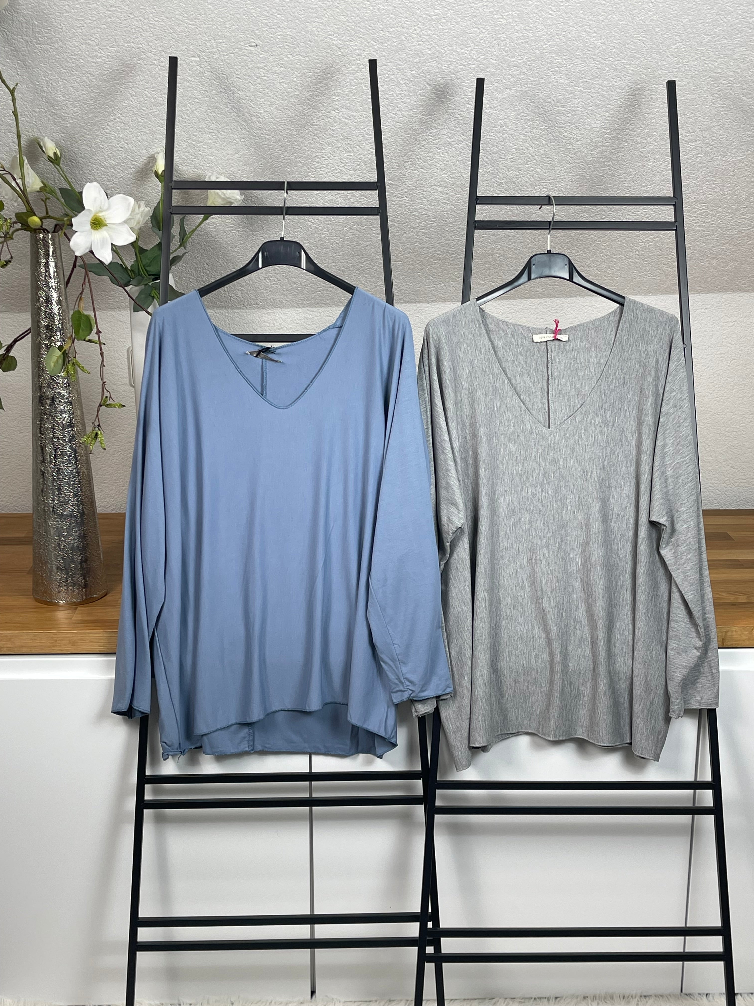 Basic - Shirt „Must Have“ Einheitsgröße Gr. 36 - 44 in vielen Farben