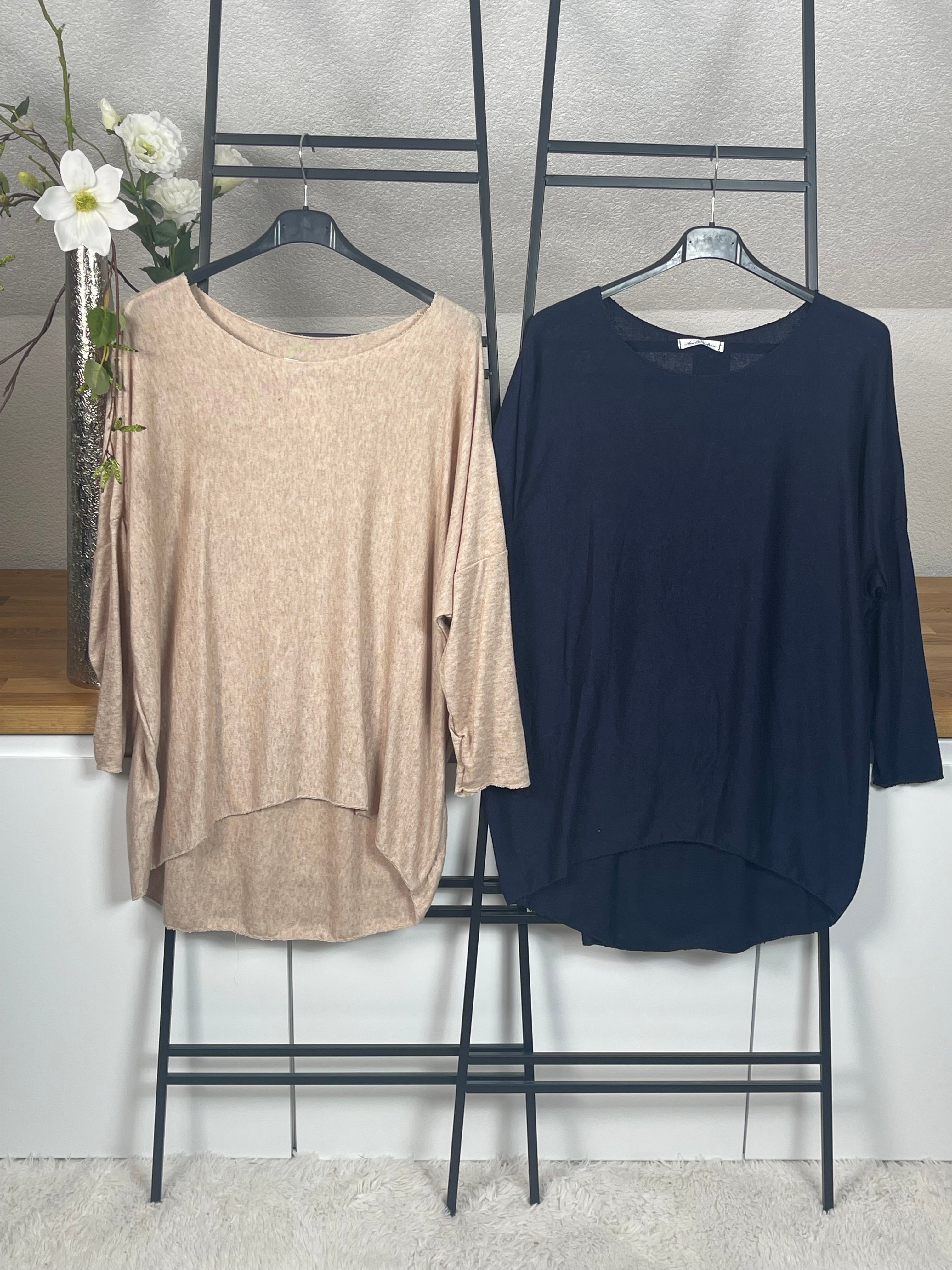 !!!!KEINE RETOURE MÖGLICH!!!! 
Pullover „Feinstrick - Basic“ Einheitsgrösse Gr. 36 - 44