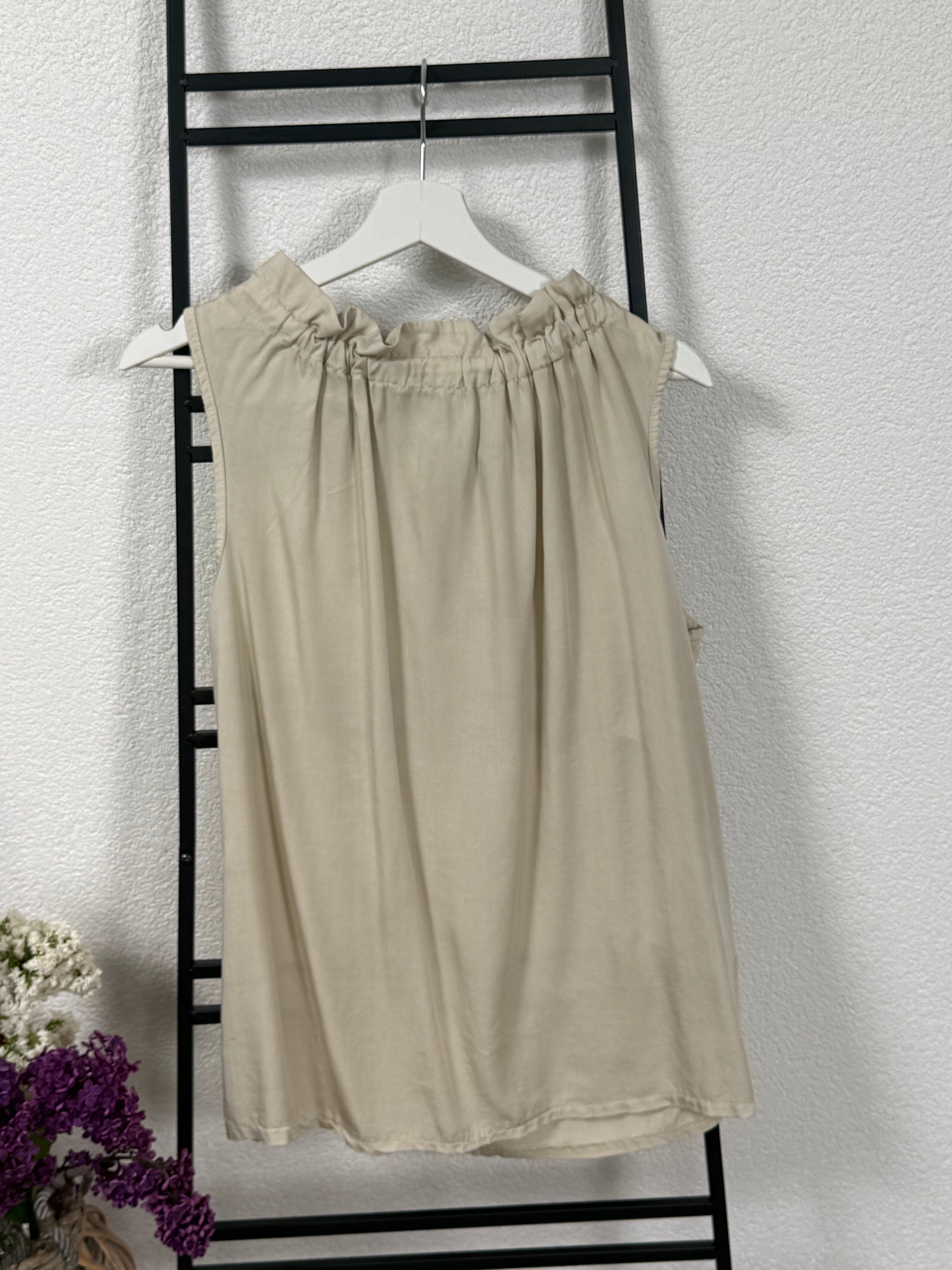 Schickes Blusen - Top Einheitsgröße 38 - 42 in 2 Farben