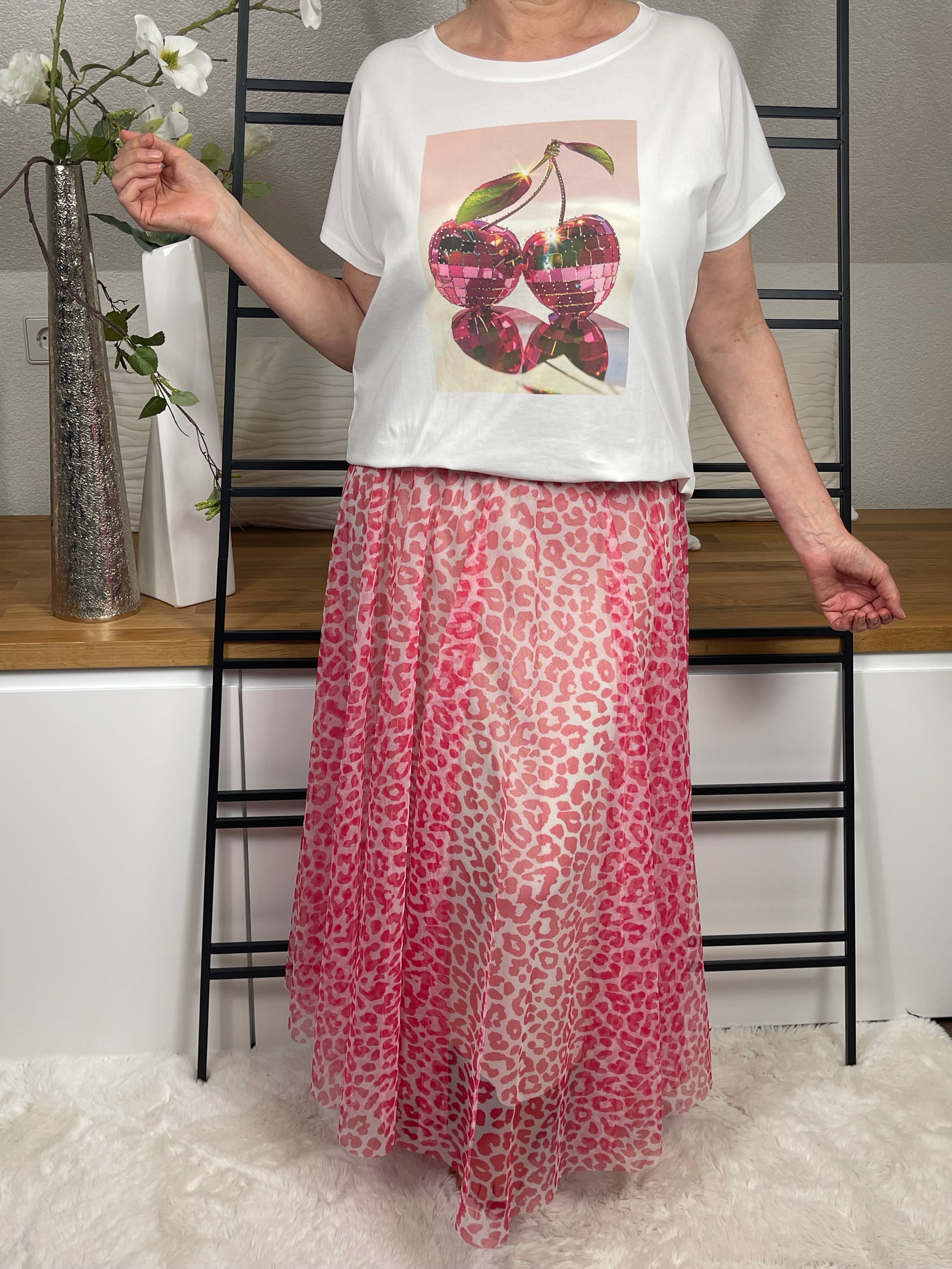 !!!!KEINE RETOURE MÖGLICH!!!! Damen - Tüllrock „Animal Print“ Einheitsgrösse Gr. 38 - 48 in 6 Farben