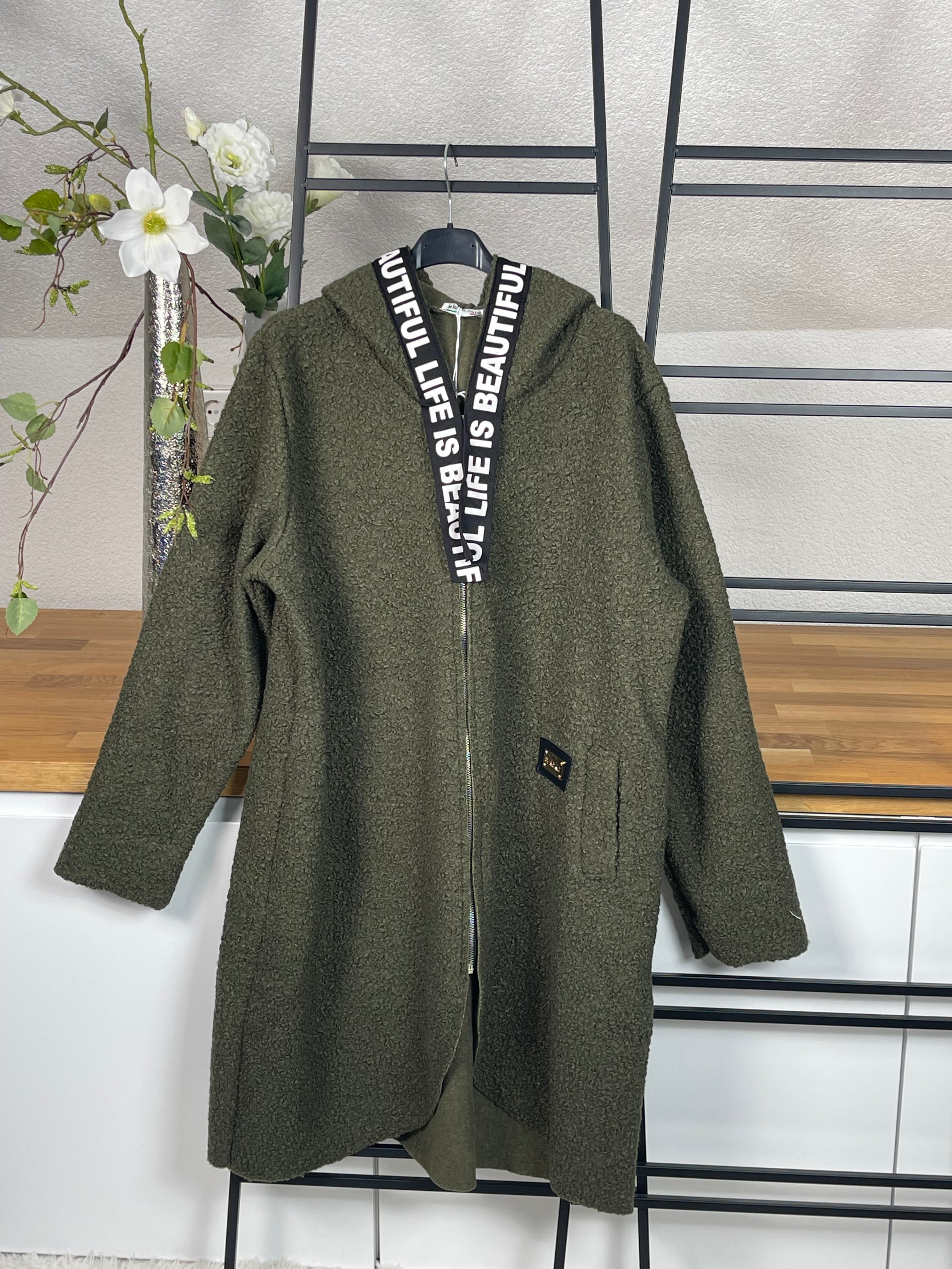 !!!!KEINE RETOURE MÖGLICH!!!! Teddy - Mantel „Beautiful“ Einheitsgrösse Gr. 36 - 44