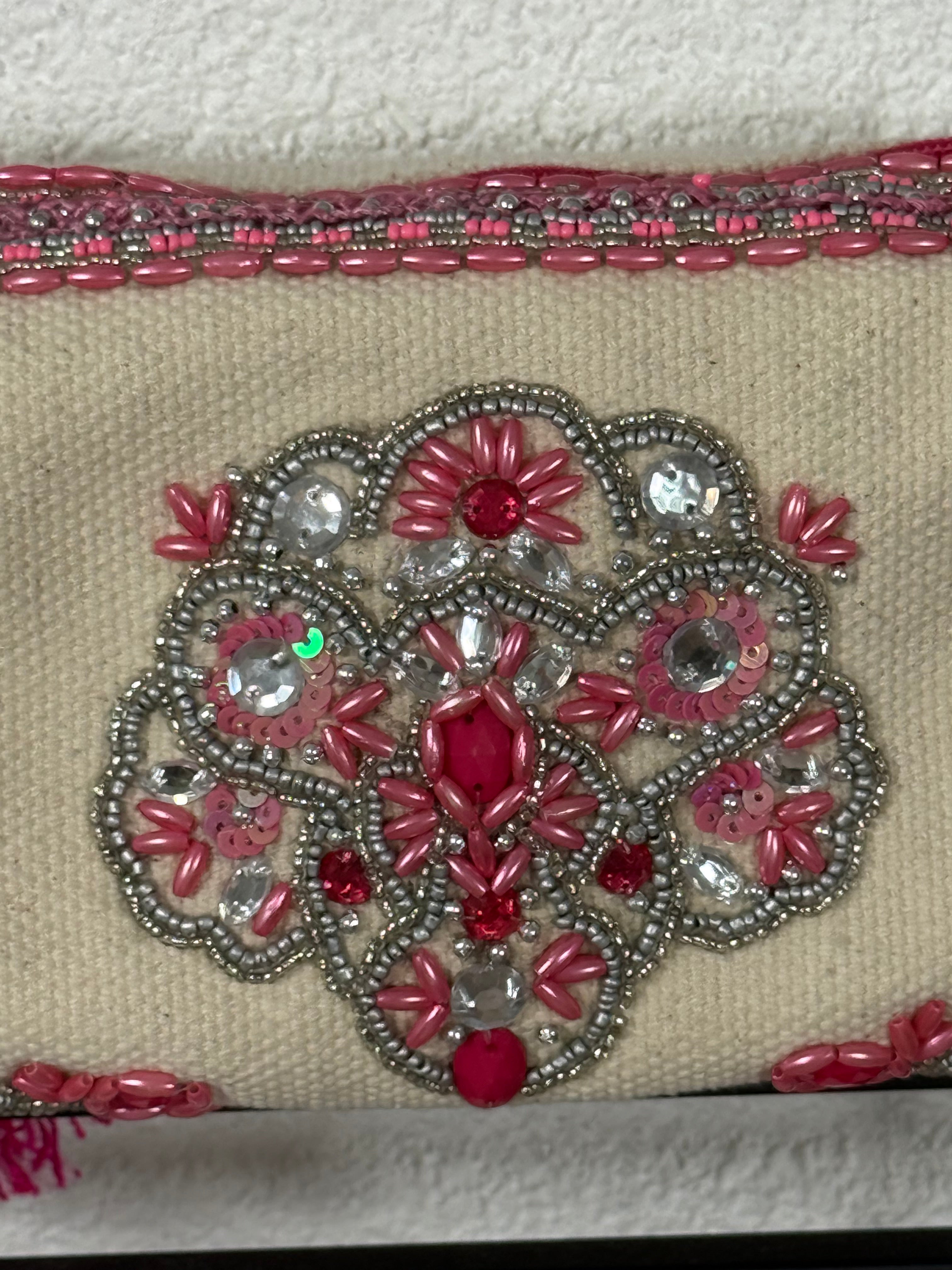 Handgefertigte „Boho“ Schulter - Tasche in 2 Farben
