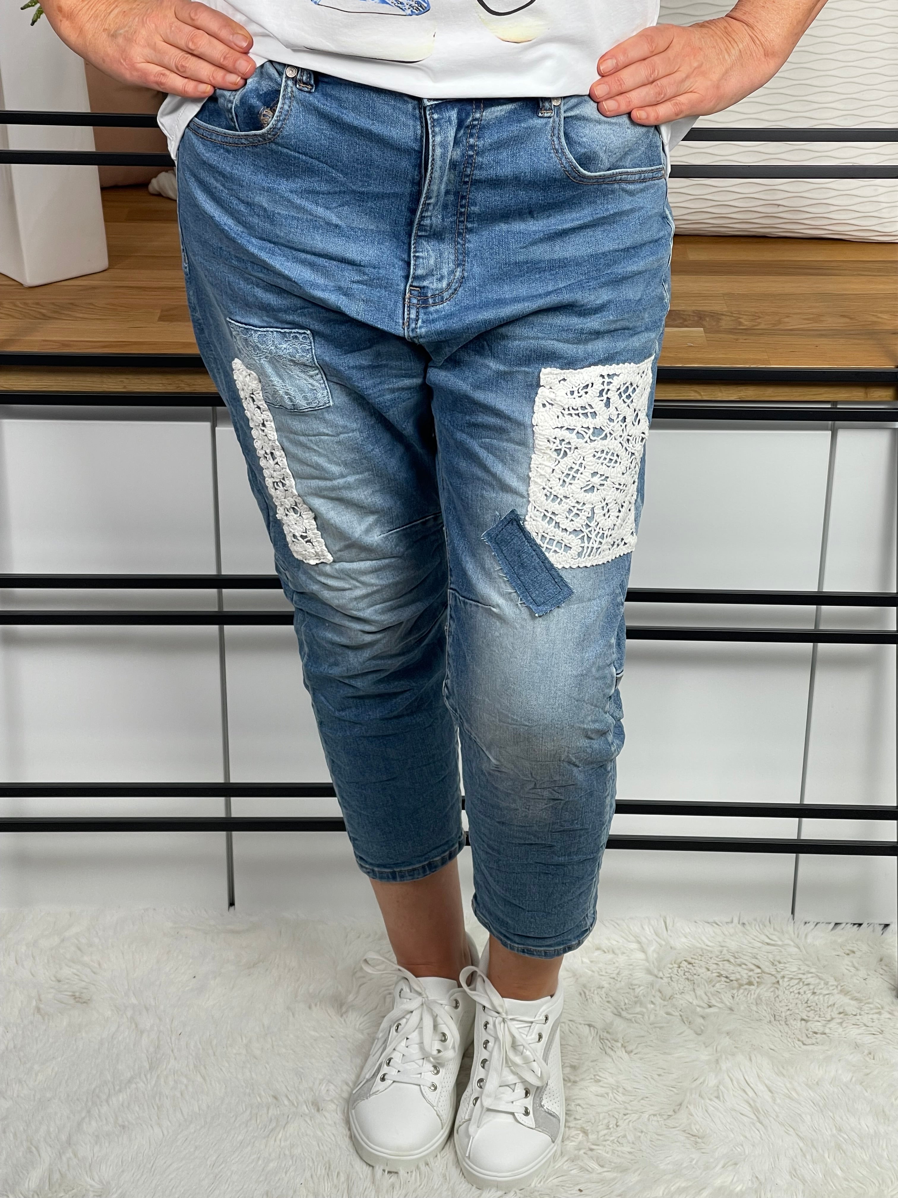 !!!!KEINE RETOURE MÖGLICH!!!!Boyfriend - Jeans „Hinguckerle“ Gr. 36 - 46