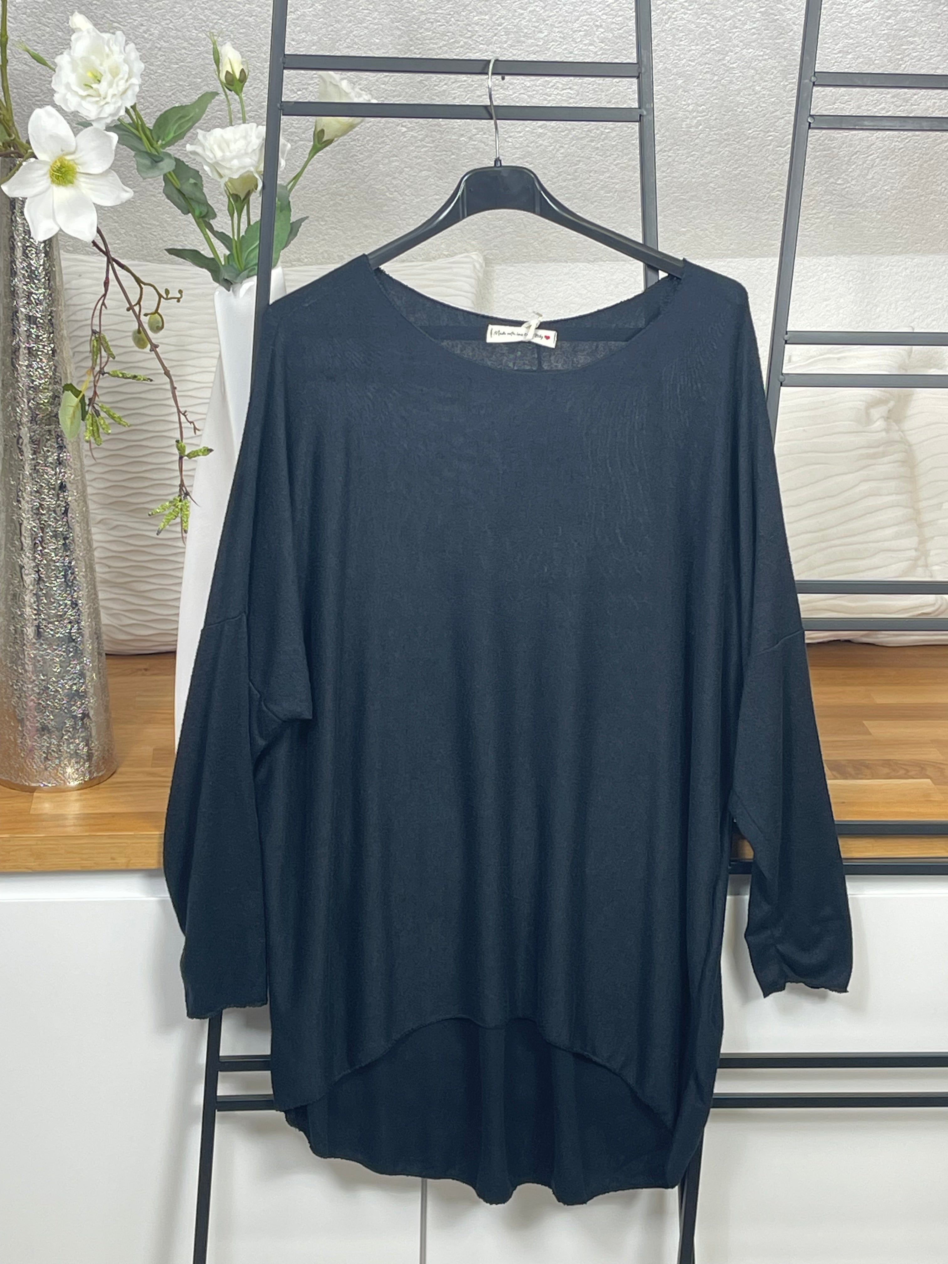 Damen - Feinstrick - Pullover „Knuffi“ Einheitsgrösse Gr. 38 - 44 in 10 Farben