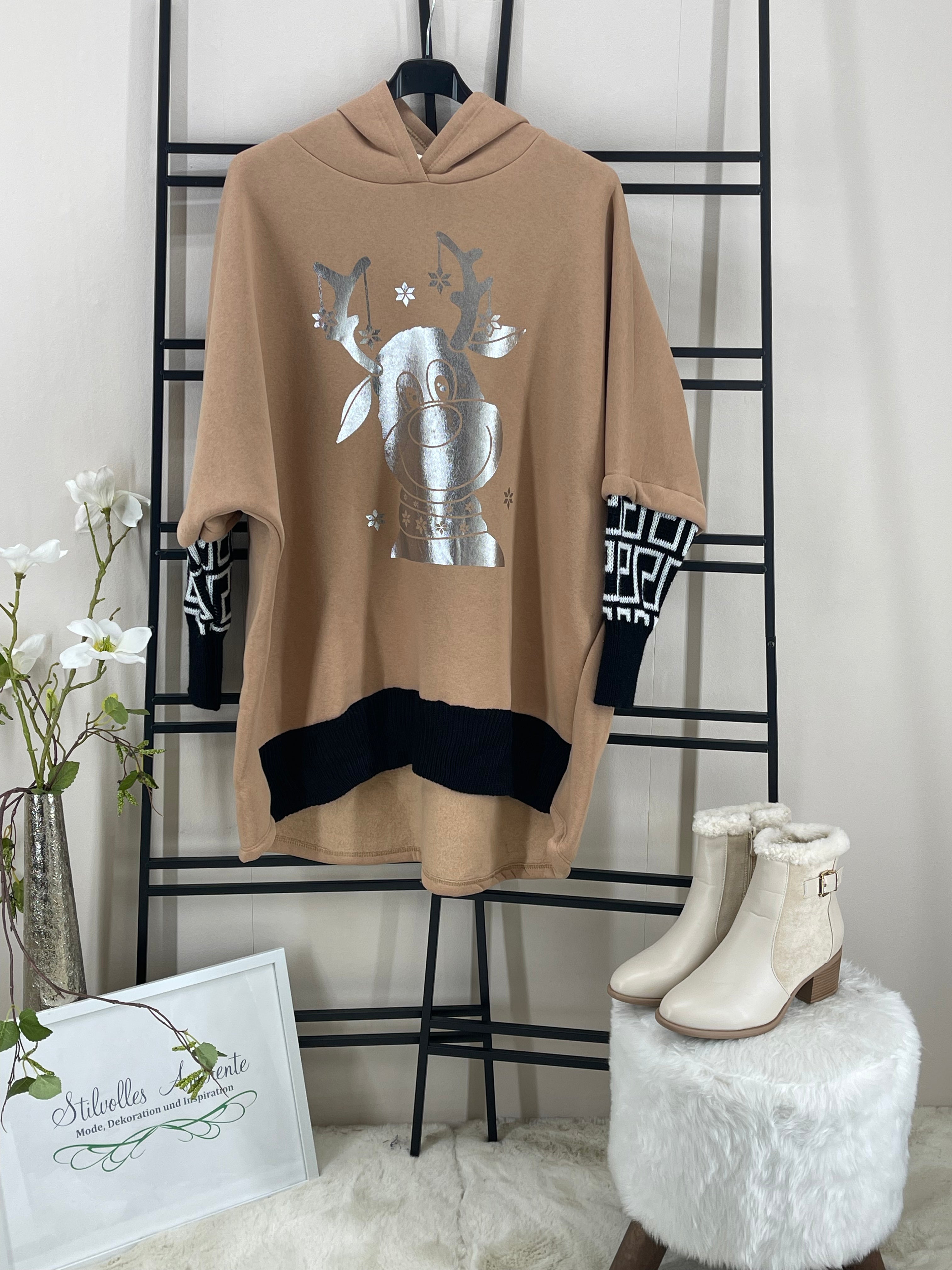 Hoodie „Rudolf“ Einheitsgrösse Gr. 36 - 48