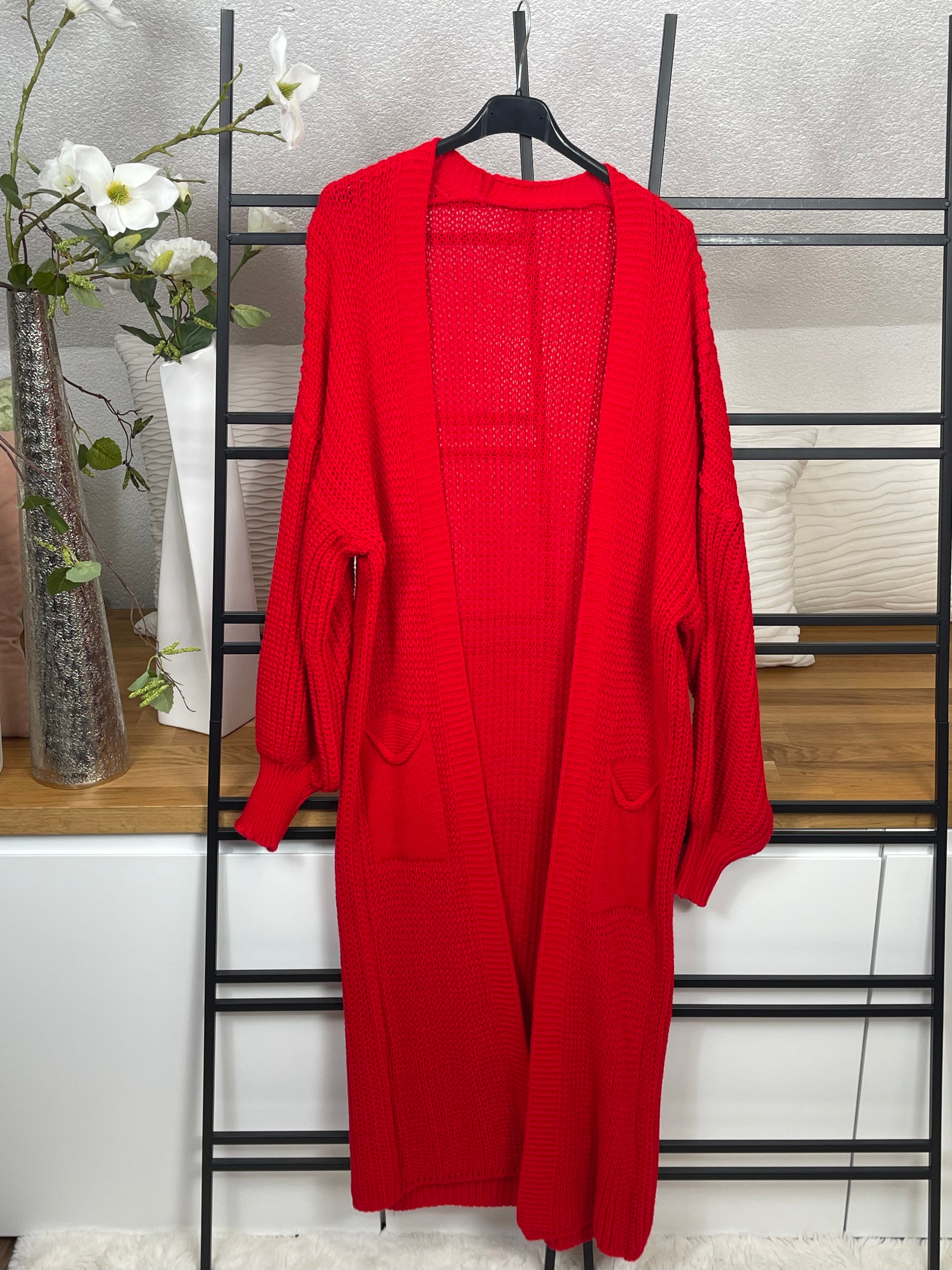 !!!KEINE RETOURE MÖGLICH !!! Strickmantel „Elise“ Einheitsgrösse Gr. 36 - 44/46