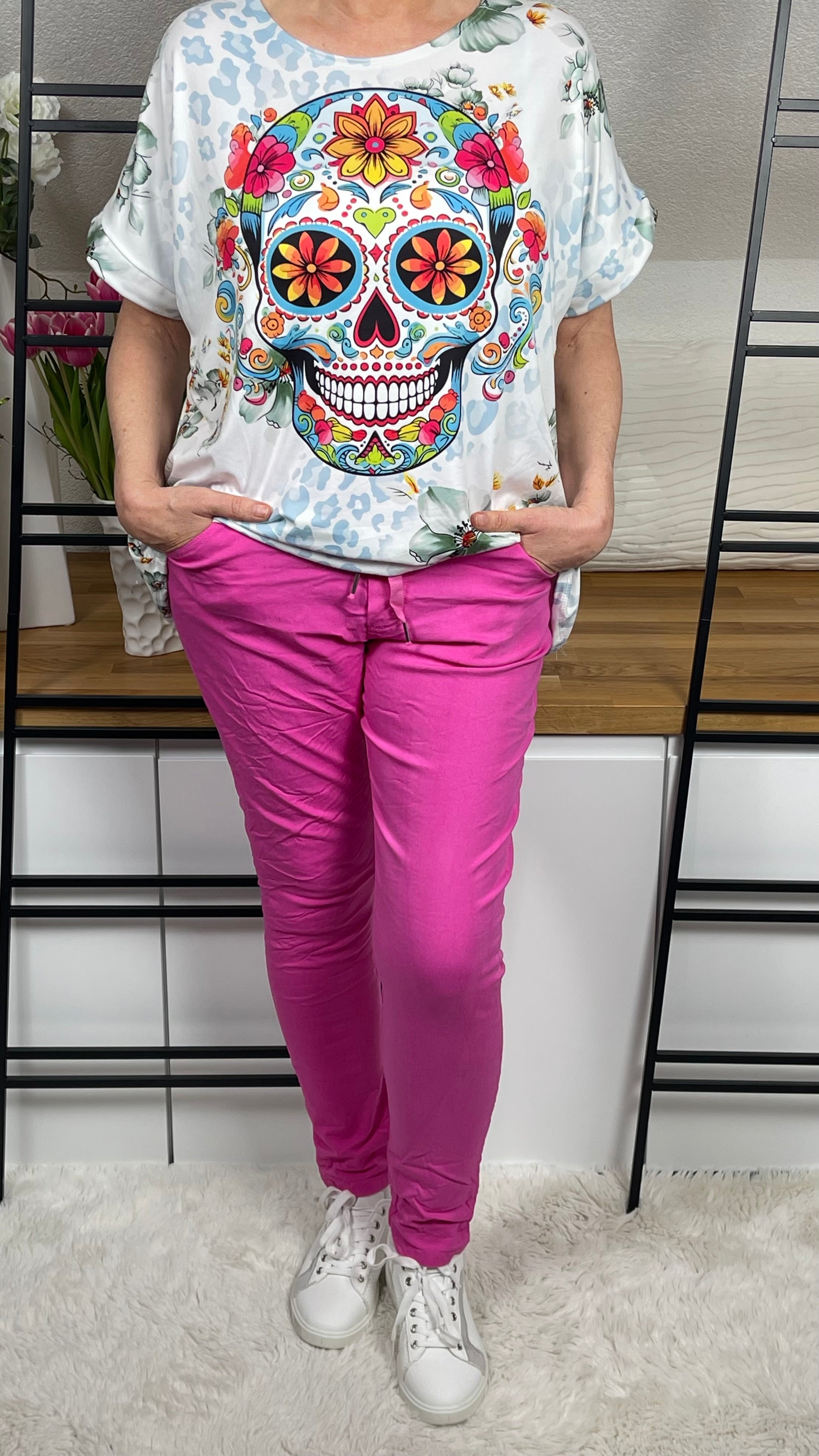 Damen - Jogpant „Basic“ Einheitsgrösse Gr. 36 - 42 in 6 Farben