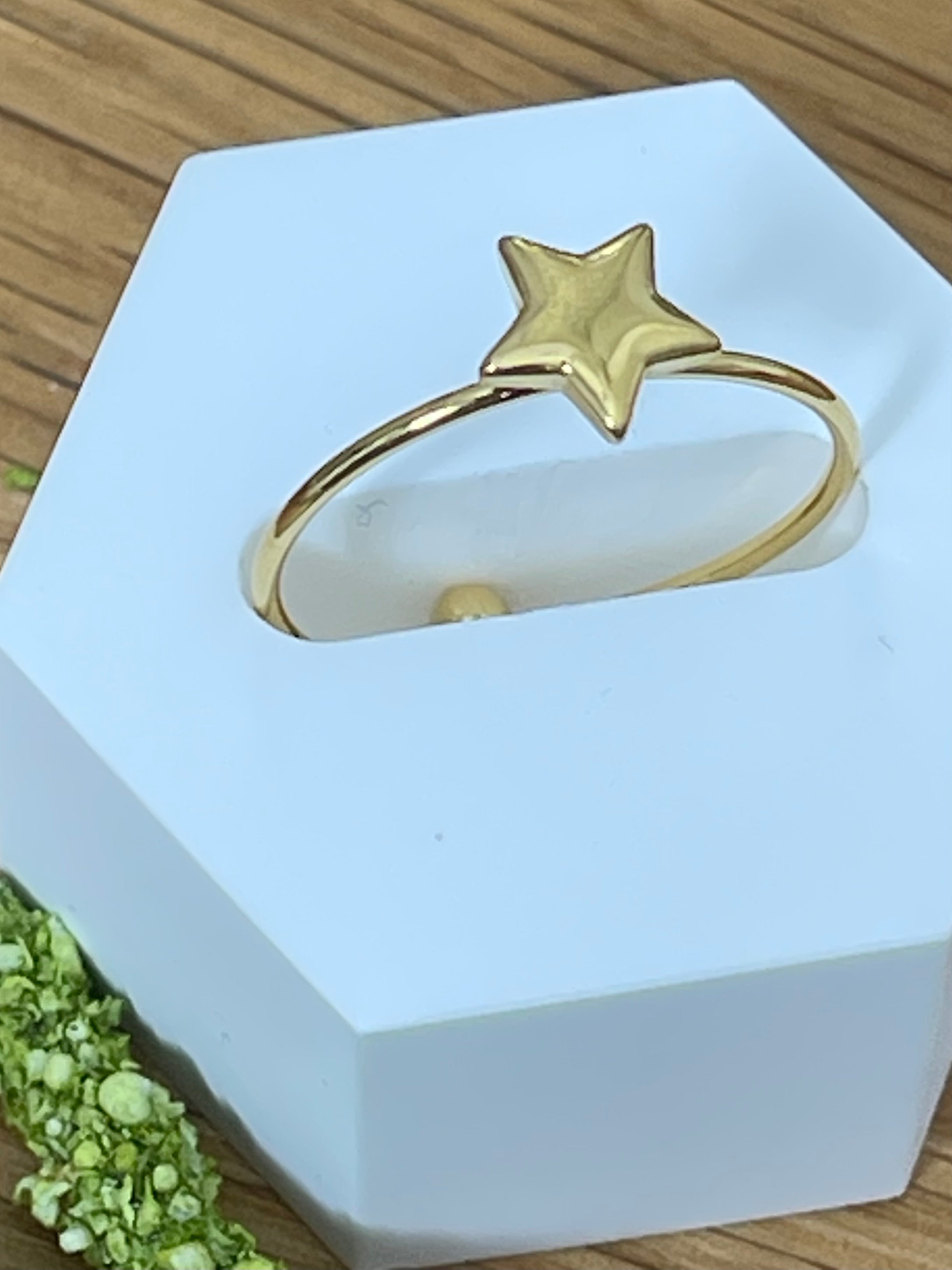 Verstellbarer Edelstahl Fingerring „Maritim“ in gold, verschiedene Modelle