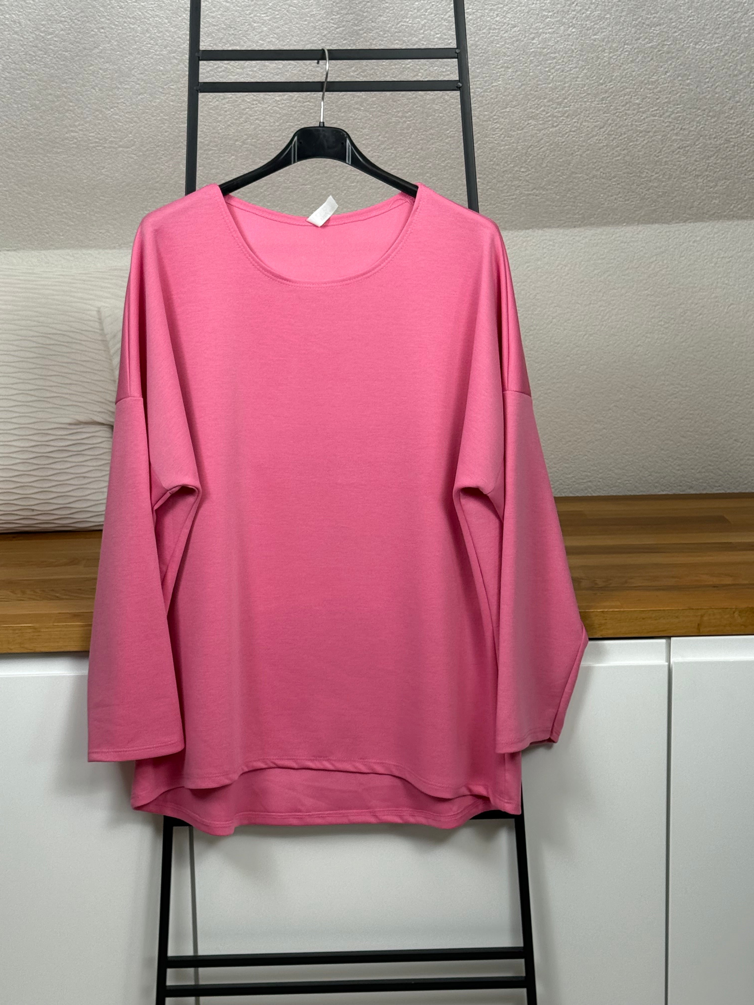 Pullover „Fluffi“ Basic Einheitsgröße Gr. 38 - 44 in vielen Farben