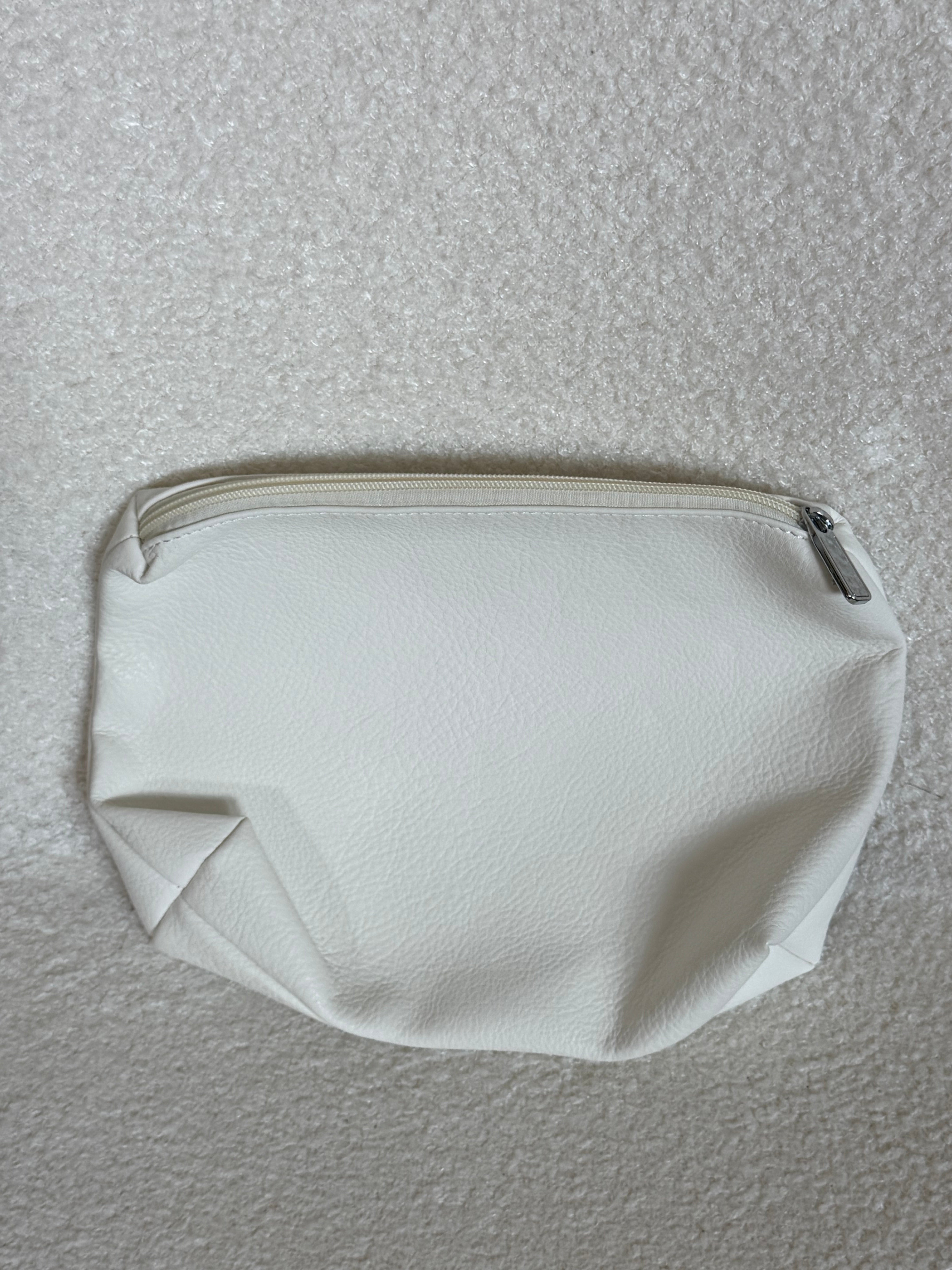 Sehr große 2 tlg. Schulter - Tasche in weiß