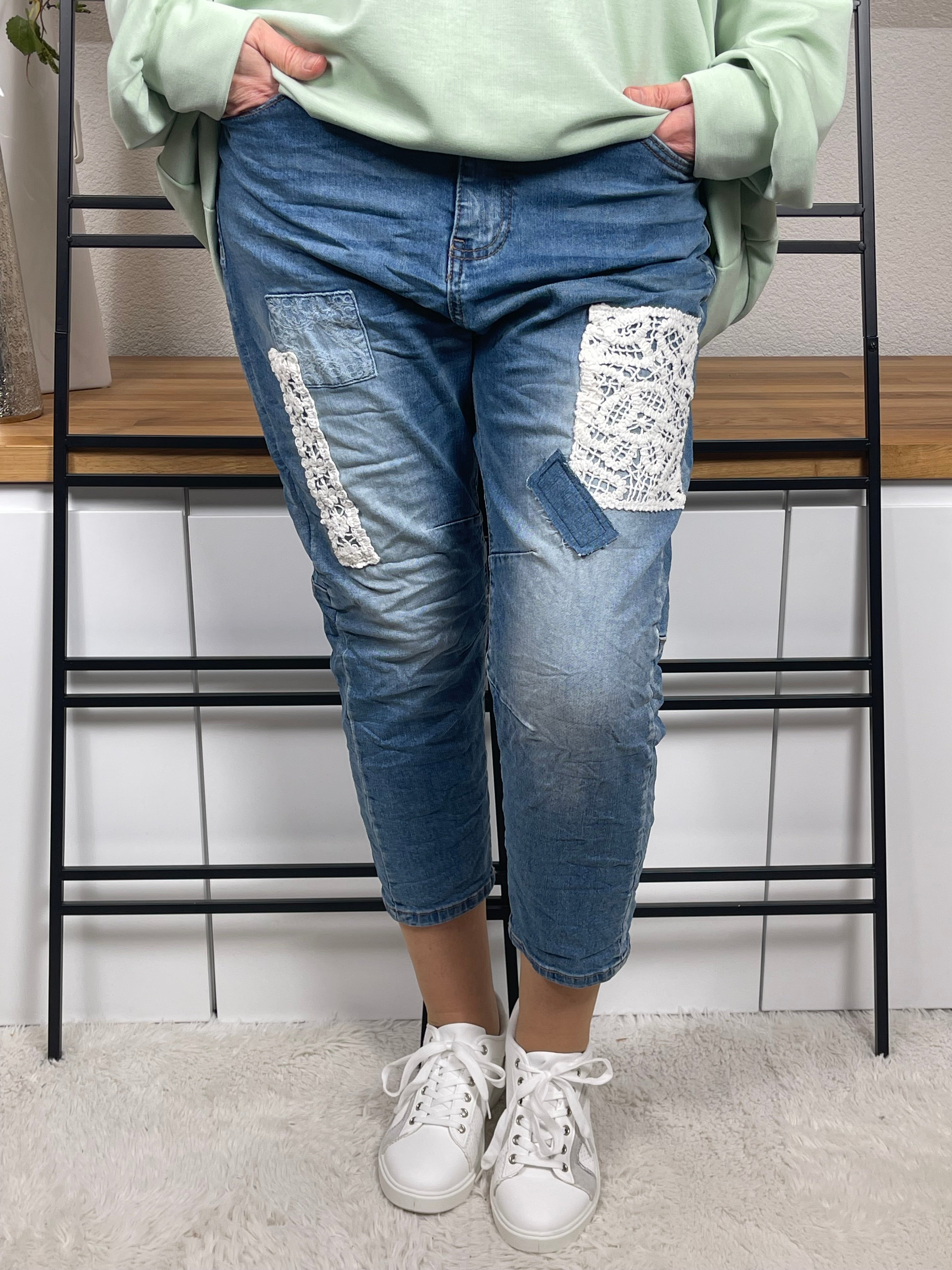 !!!!KEINE RETOURE MÖGLICH!!!!Boyfriend - Jeans „Hinguckerle“ Gr. 36 - 46