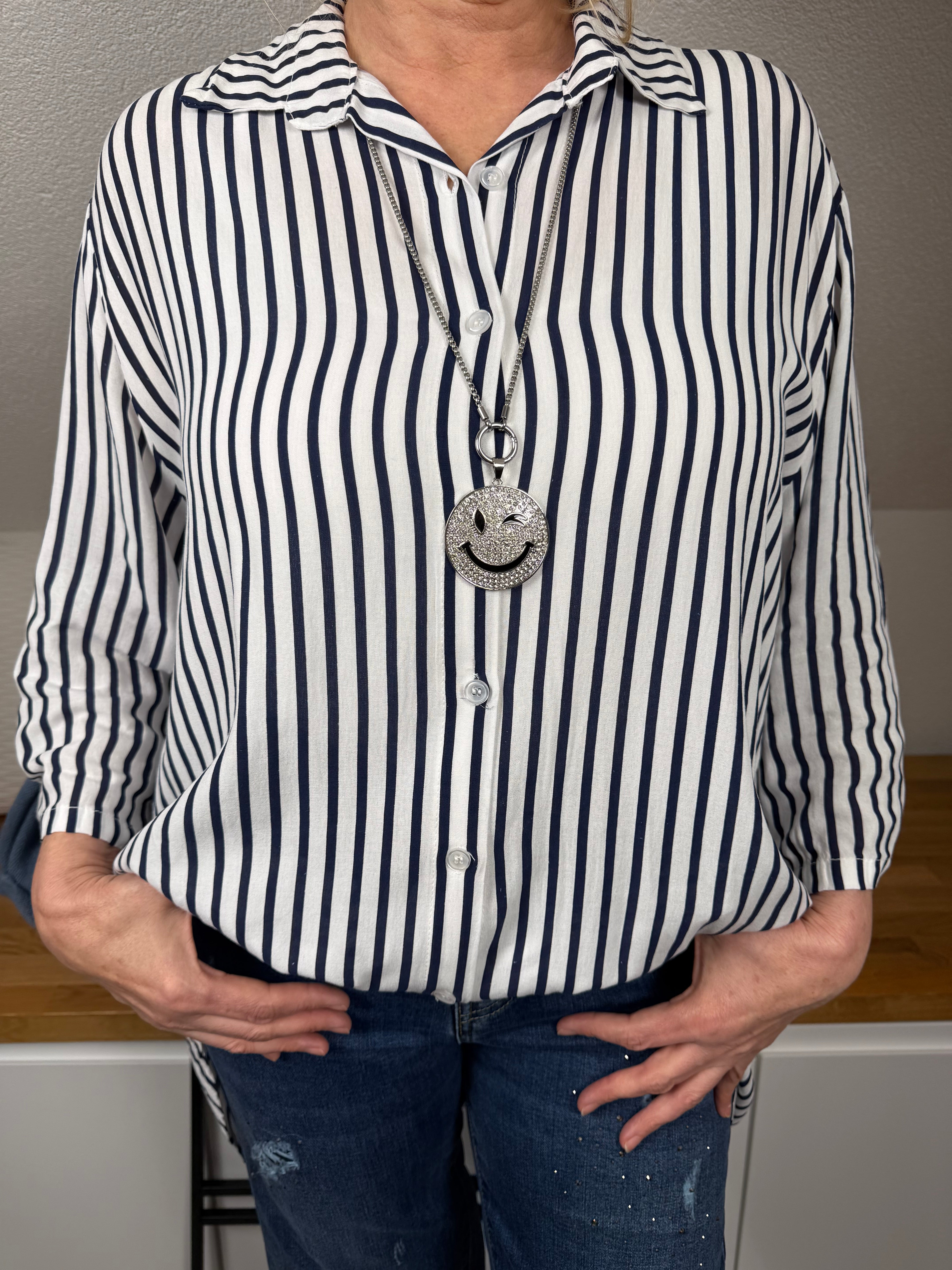 Hemdbluse „Mareike“ Einheitsgröße Gr. 38 - 44