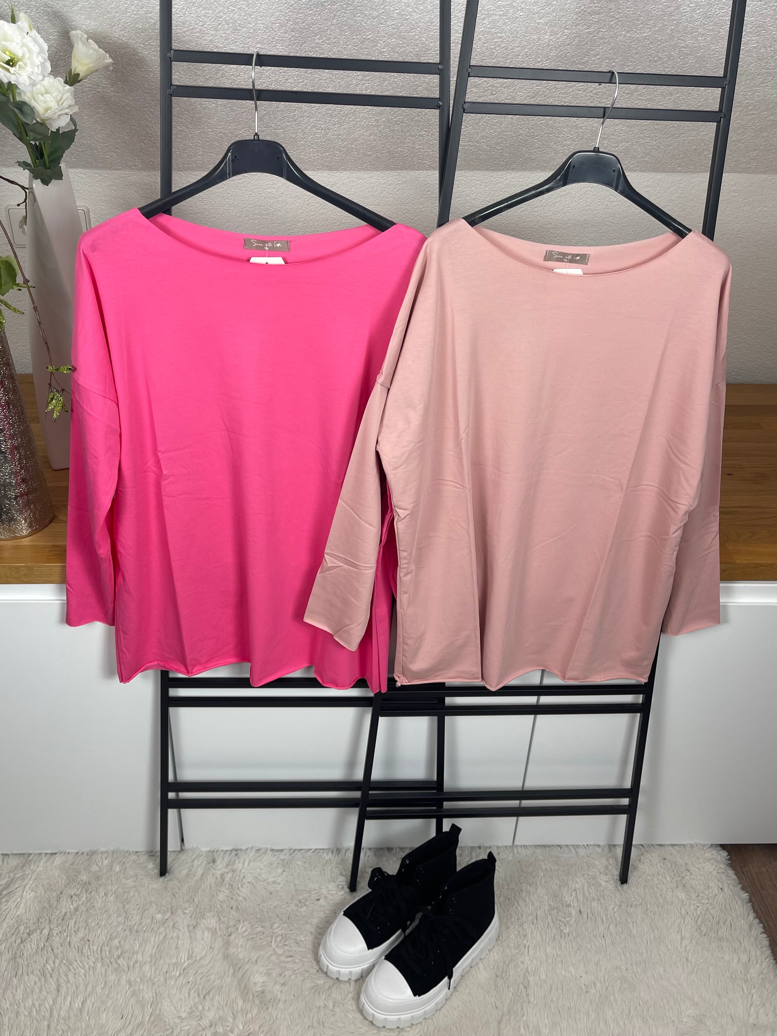 Damen Basic Shirt Einheitsgrösse Gr. 36 - 44 in vielen Farben