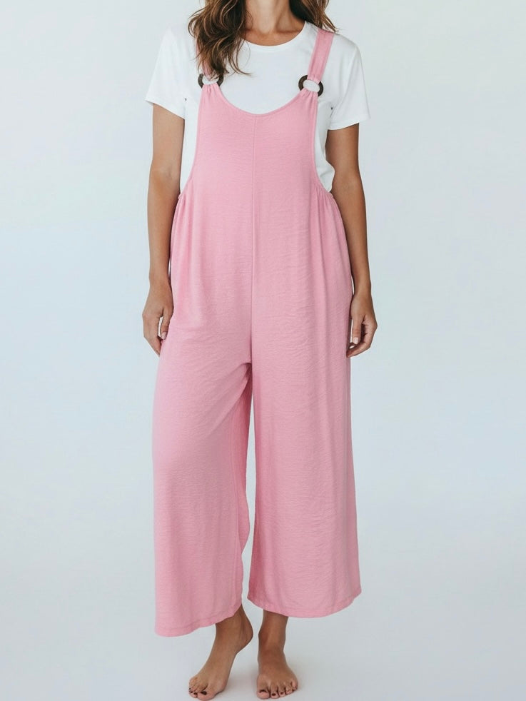 2 tlg. Kombi -Overall „Streetstyle“ in weiß - rosa