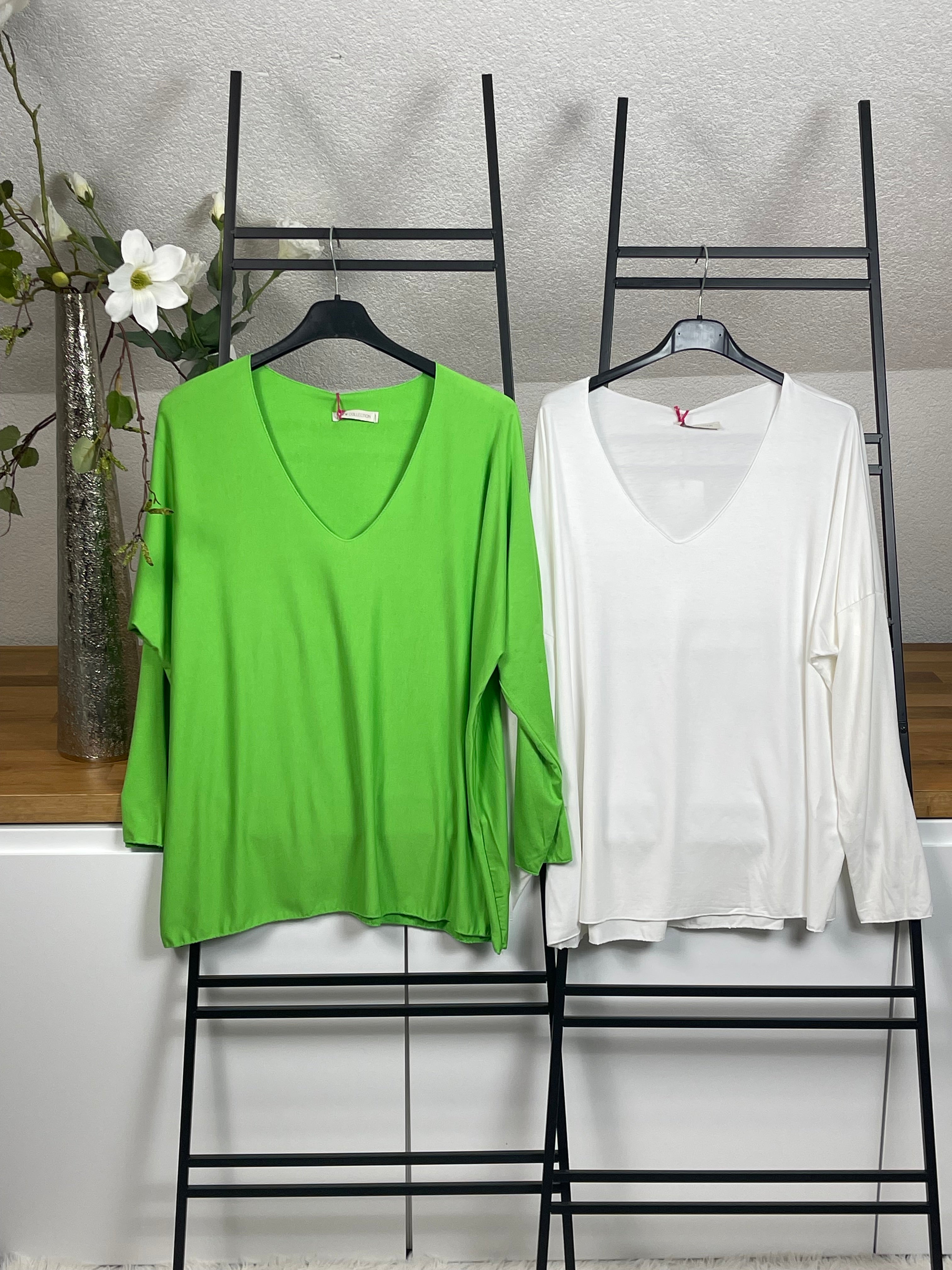 Basic - Shirt „Must Have“ Einheitsgröße Gr. 36 - 44 in vielen Farben