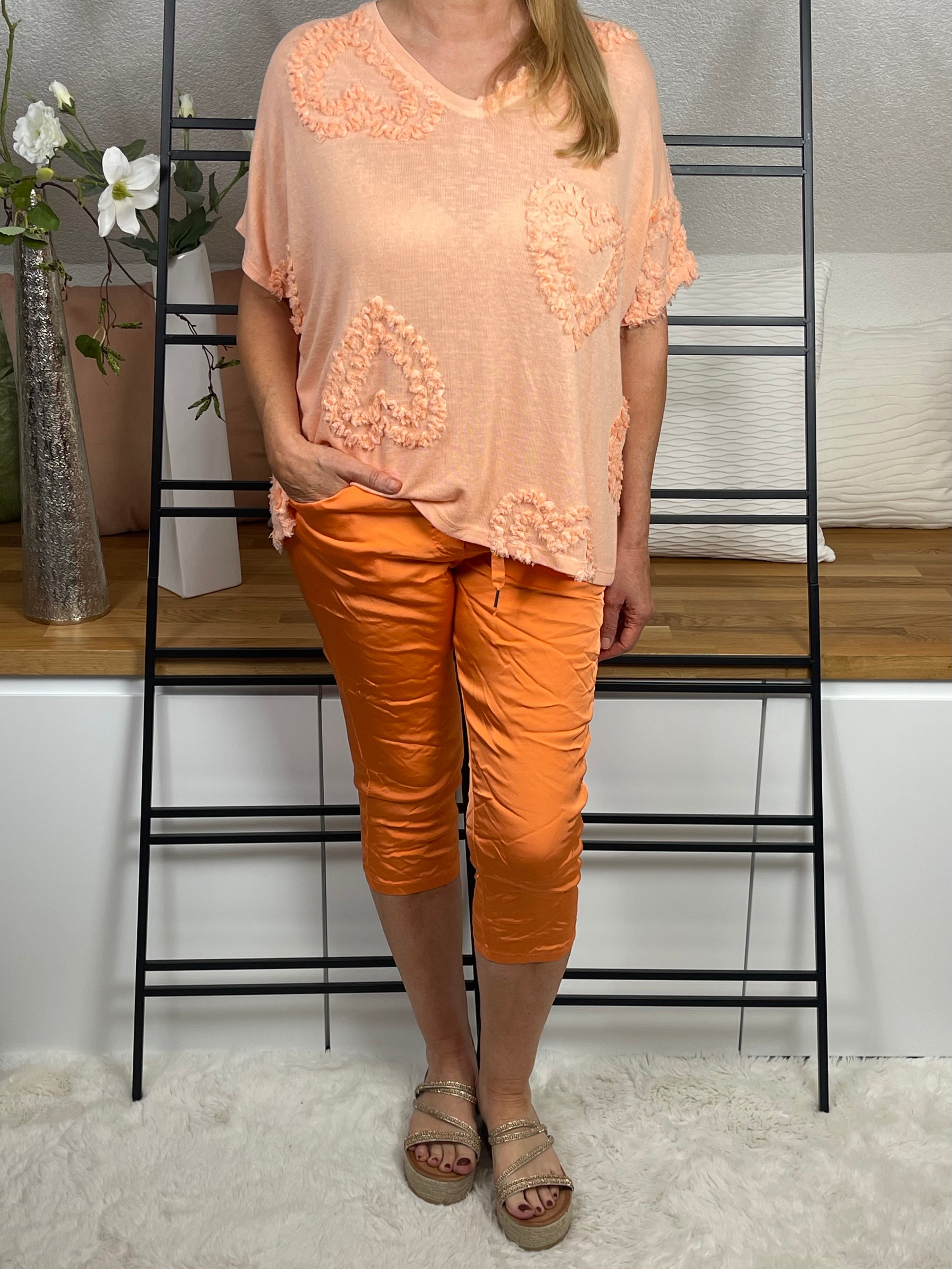 !!!!KEINE RETOURE MÖGLICH!!!! Damen Pullover - Shirt „Herzle“ Einheitsgröße Gr. 38 - 44 in 7 Farben