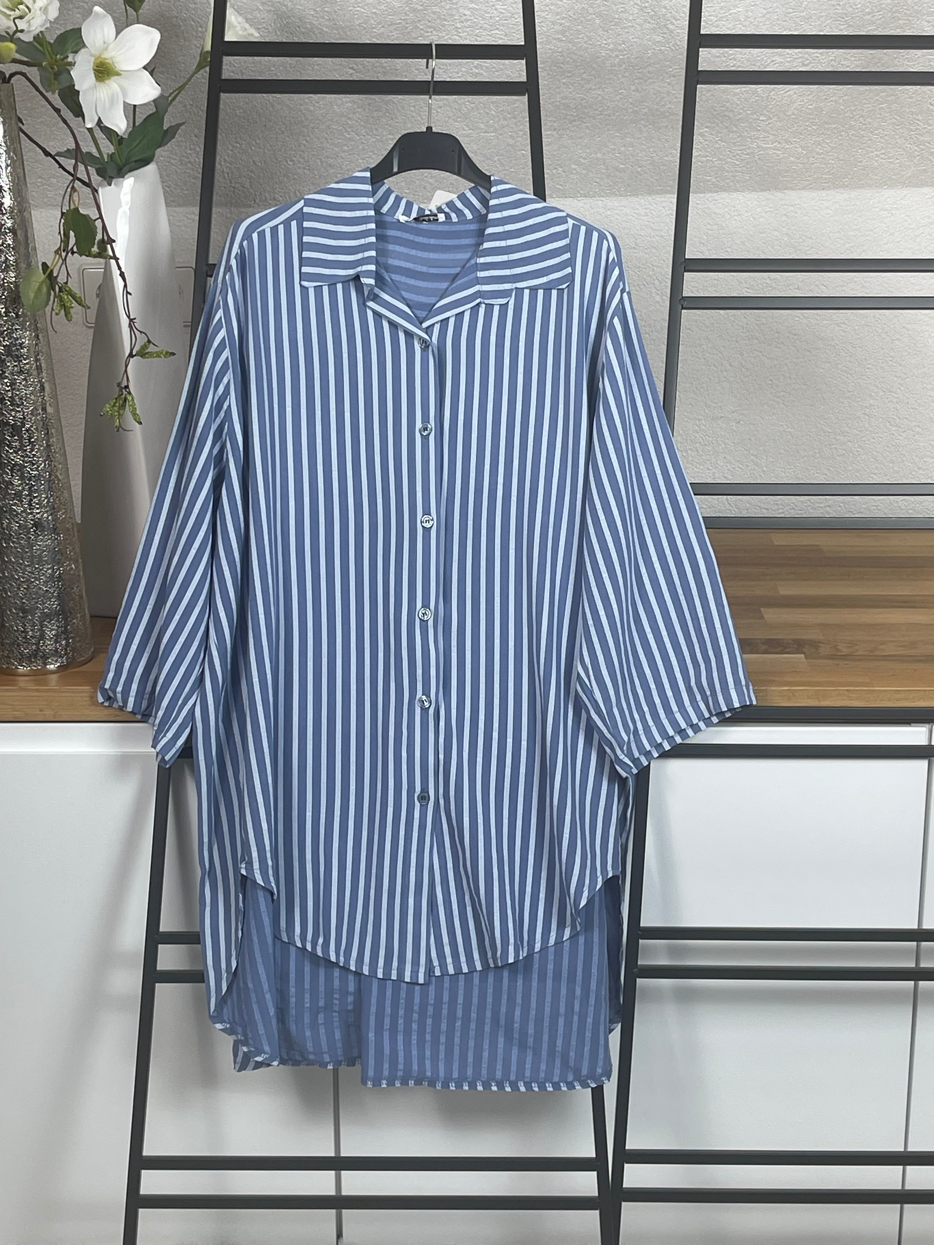Hemdbluse „Mareike“ Einheitsgröße Gr. 38 - 44