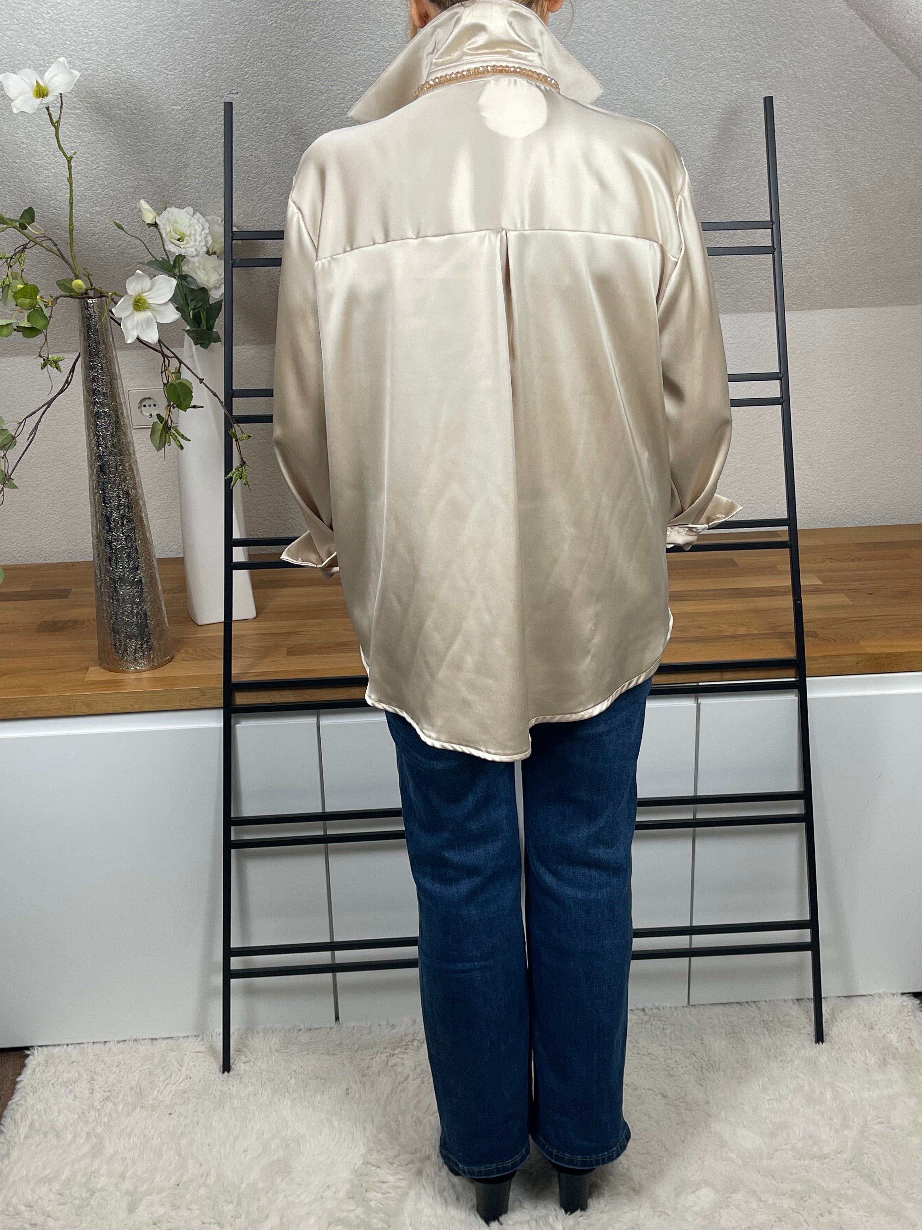 !!!!KEINE RETOURE MÖGLICH!!!! Damen - Seiden - Bluse „Sarah“ in 5 Farben