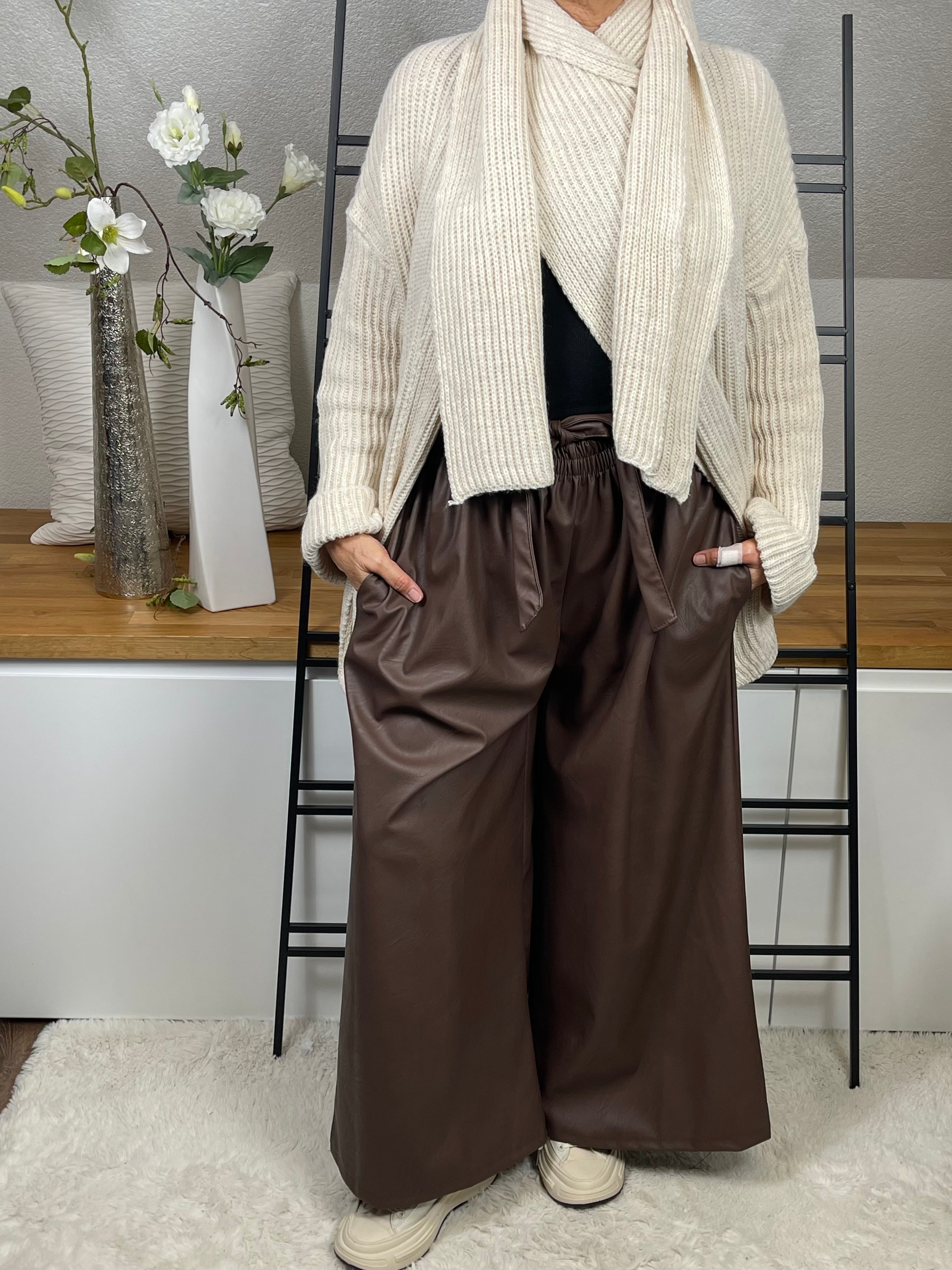 Damen - Cardigan - Schal - Strick - Pullover Einheitsgrösse Gr. 40 - 48 in 3 Farben