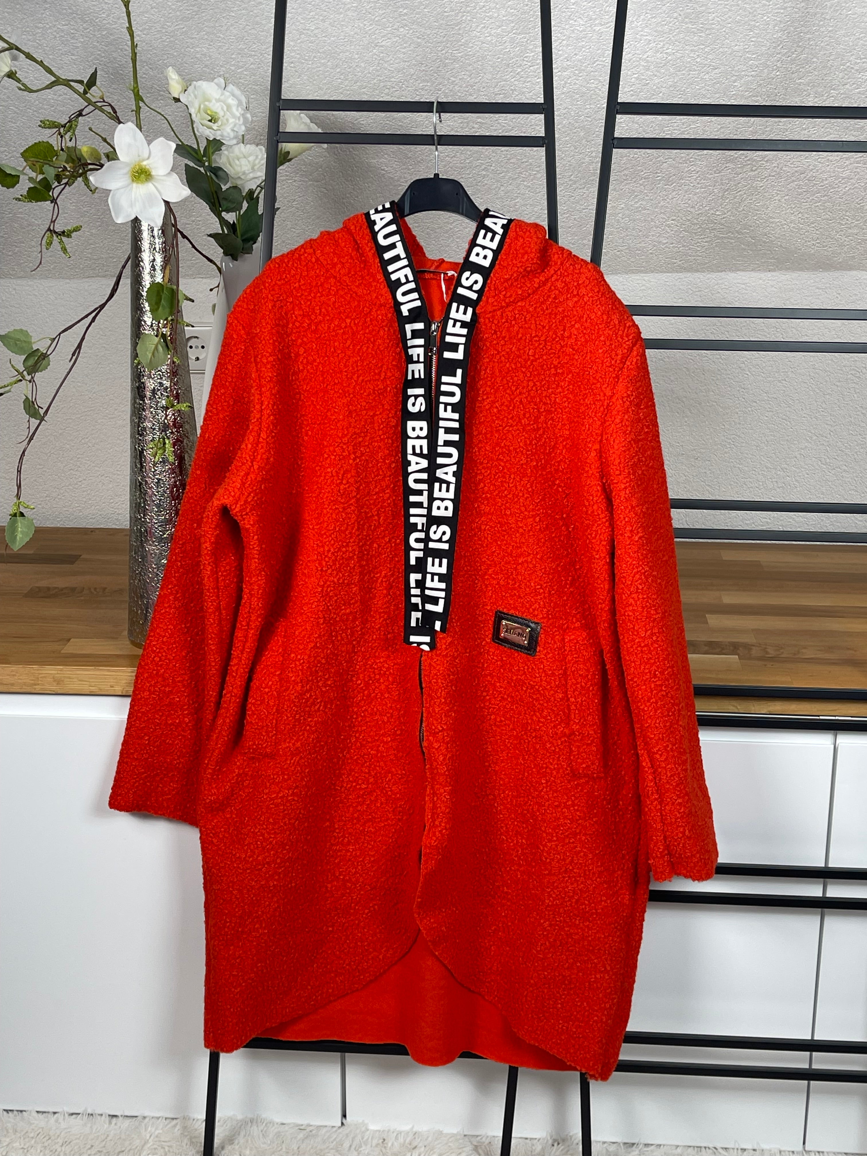 !!!!KEINE RETOURE MÖGLICH!!!! Teddy - Mantel „Beautiful“ Einheitsgrösse Gr. 36 - 44