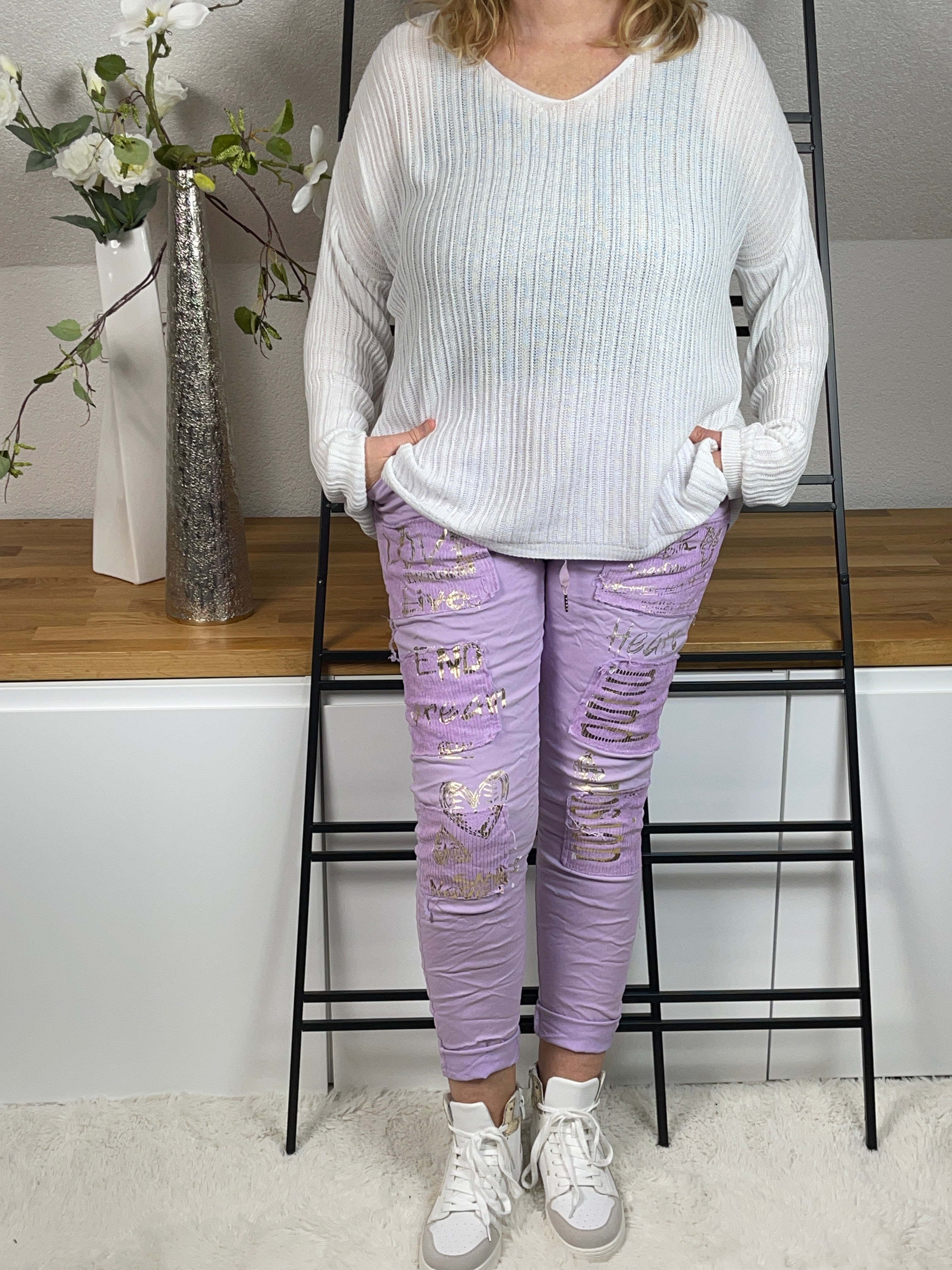 !!!!KEINE RETOURE MÖGLICH!!!! 
Pullover „Shine“ Einheitsgrösse Gr. 36 - 44